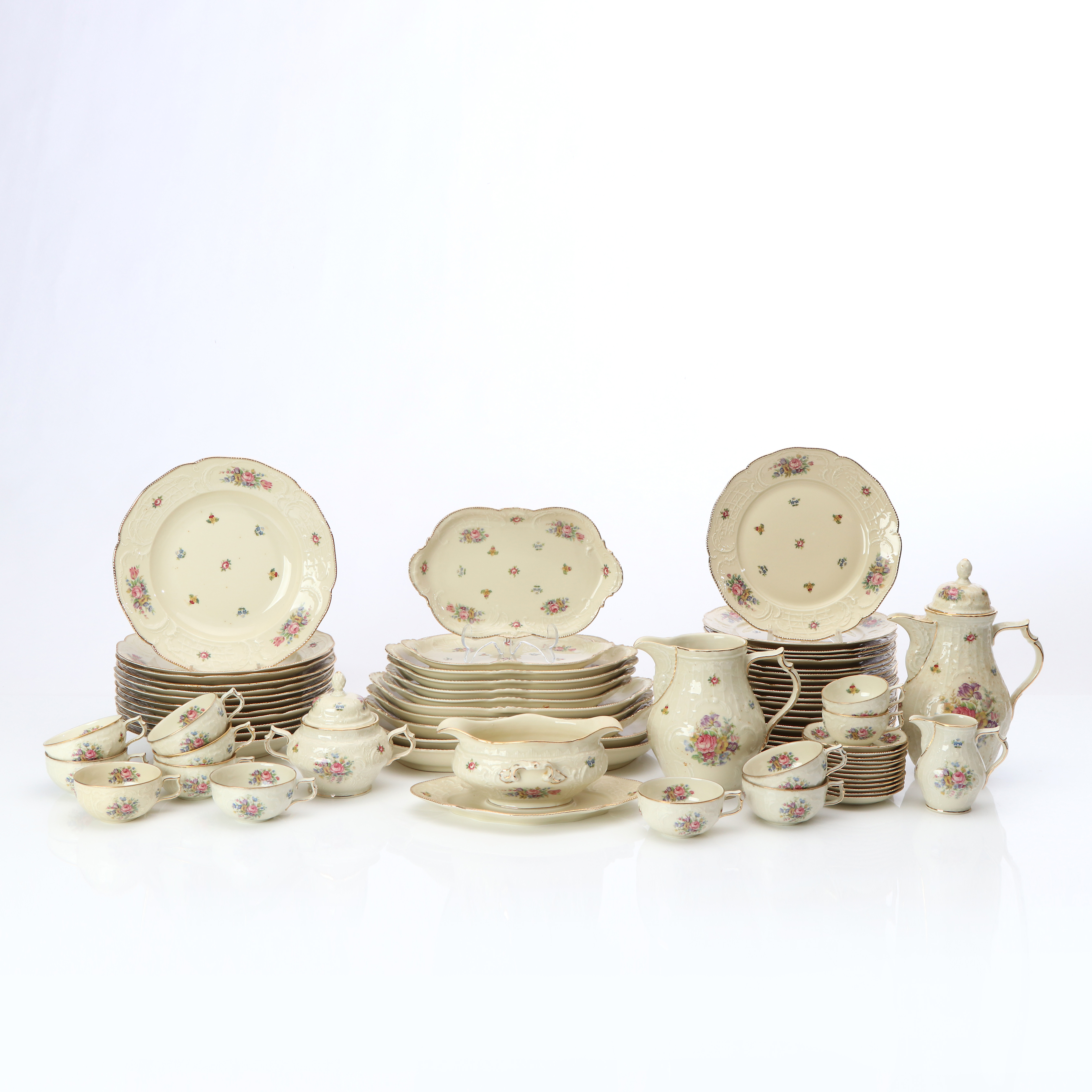 ROSENTHAL, SERVISDELAR, 86 ST. Porslin. "Sanssouci".