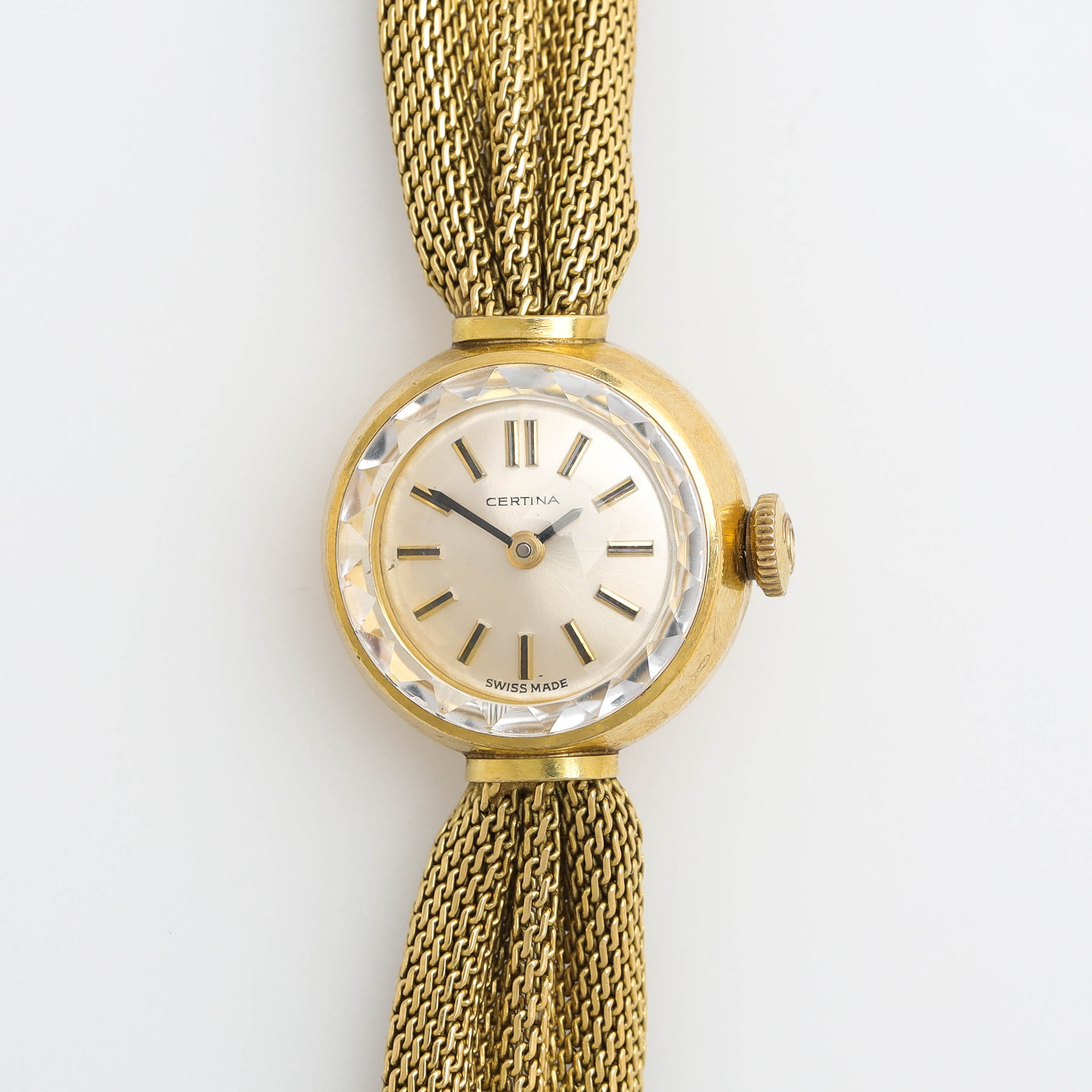 ARMBANDSUR, 18 k guld, Certina, manuell 17,2 mm, 1900-talets andra hälft.