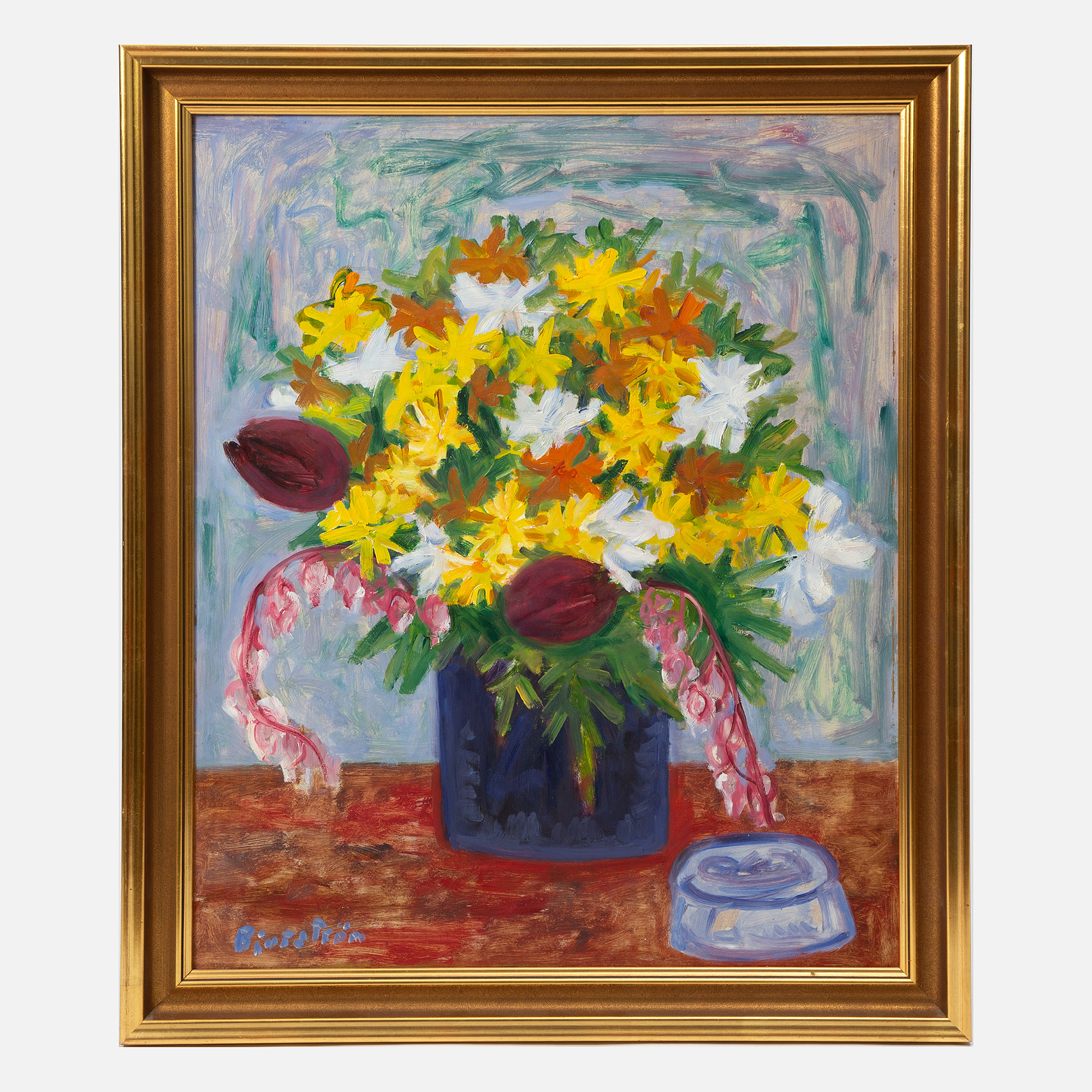 TOR BJURSTRÖM. Blomsterstilleben.
