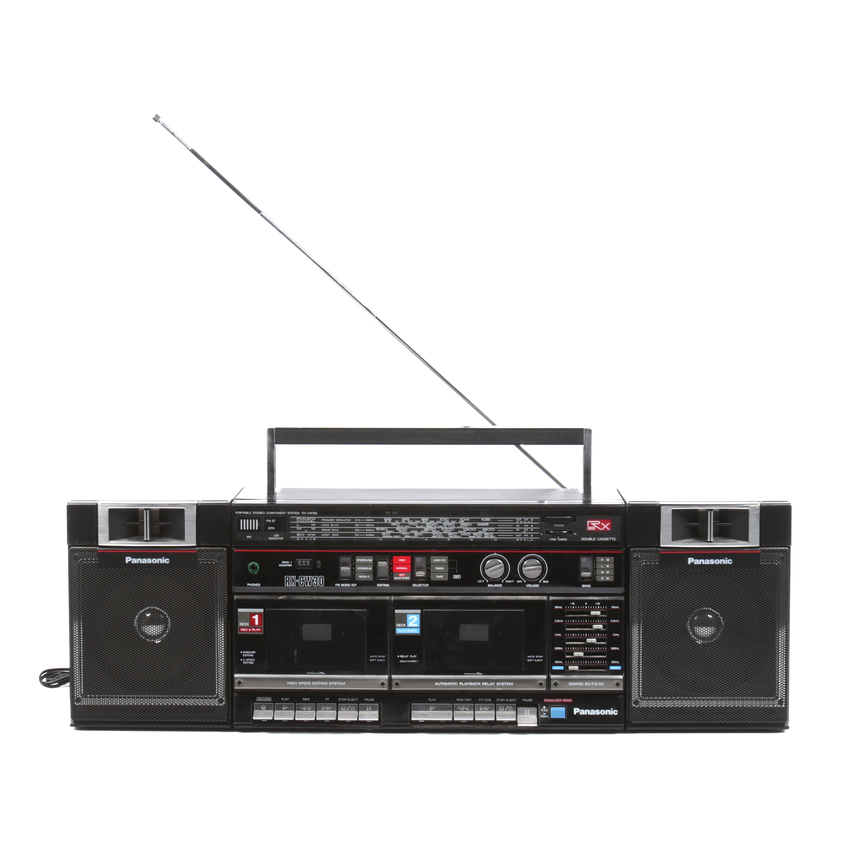 STEREO, sk. Bergsprängare, RX-CW30, Panasonic, Japan.
