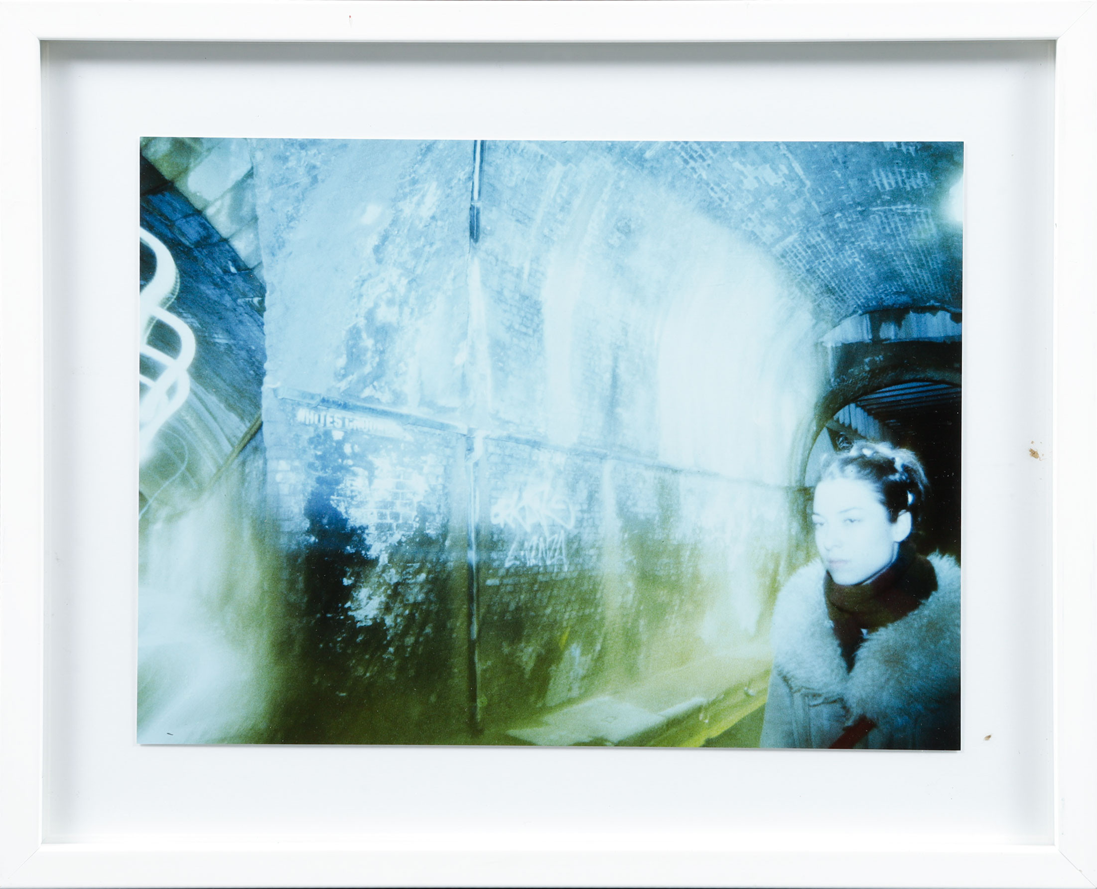 JULIA SCHNITZER. "Crucifix lane", handmade color-print, a tergo signerad och numrerad 1/10.
