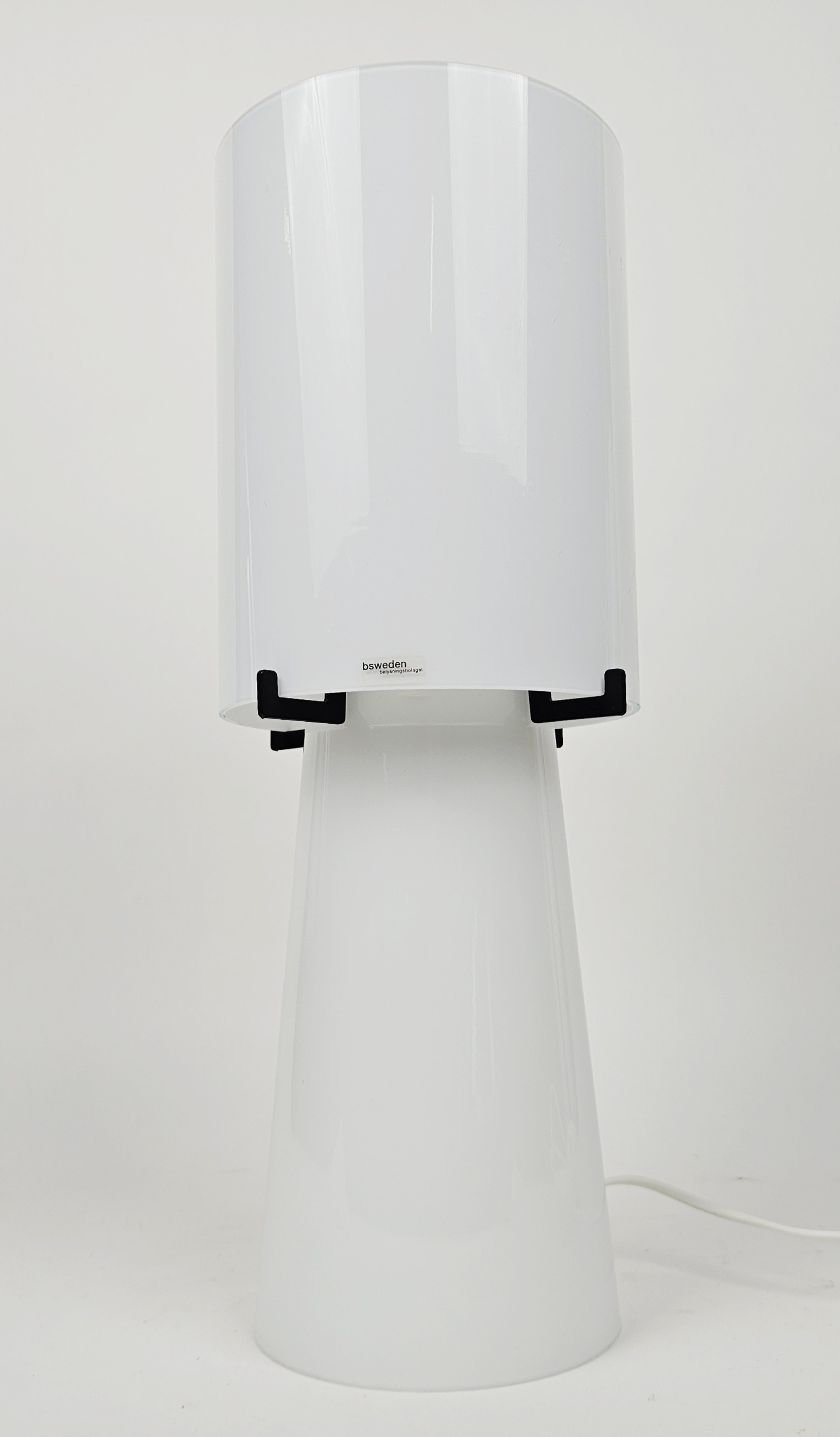 OLLE ANDERSSON. Bordslampa, glas, "Olle", BSweden, design 2006.