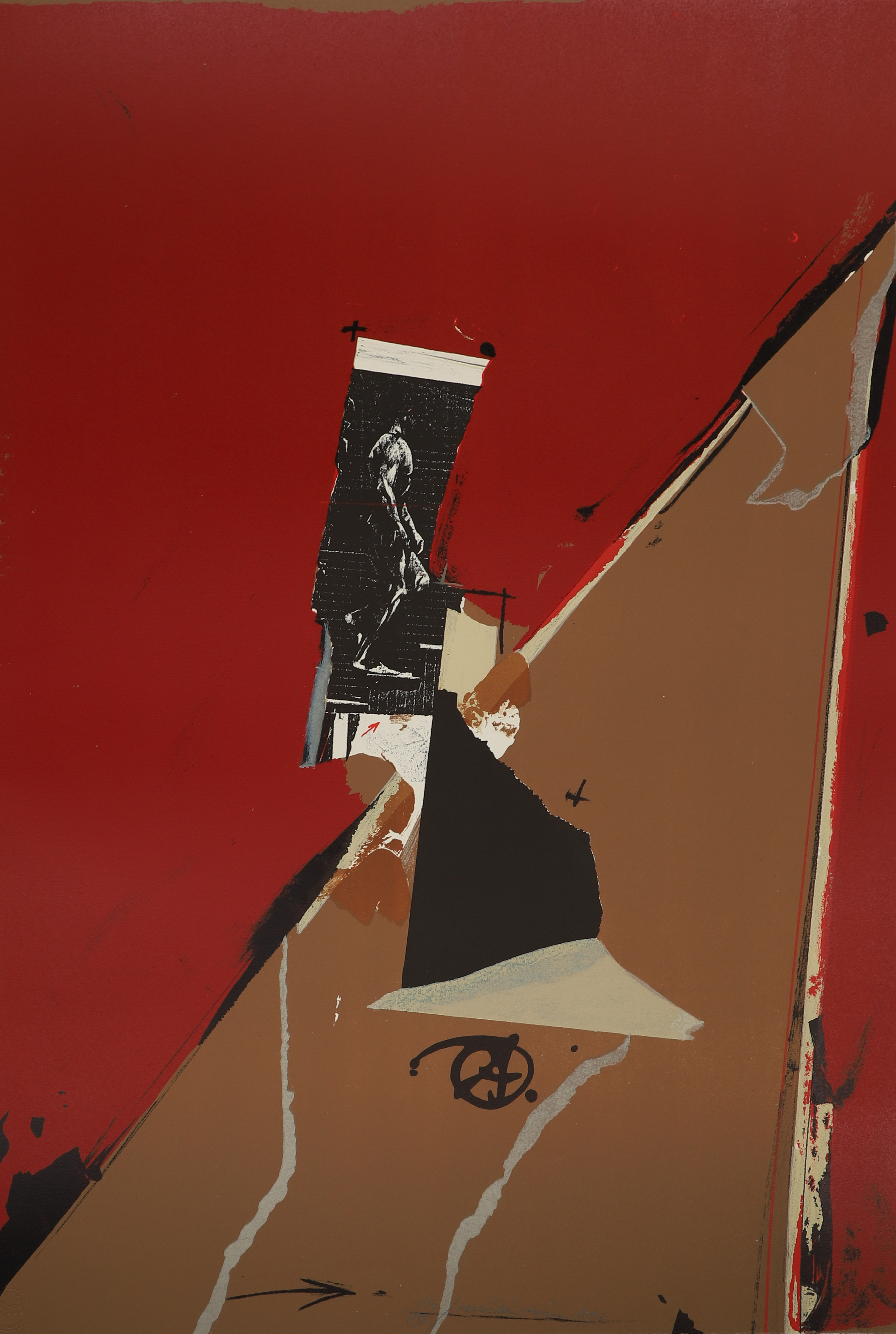 VLADIMIR VELICKOVIC. "Album no 6", litografi, signerad, daterad 1993 och numrerad 132/150.