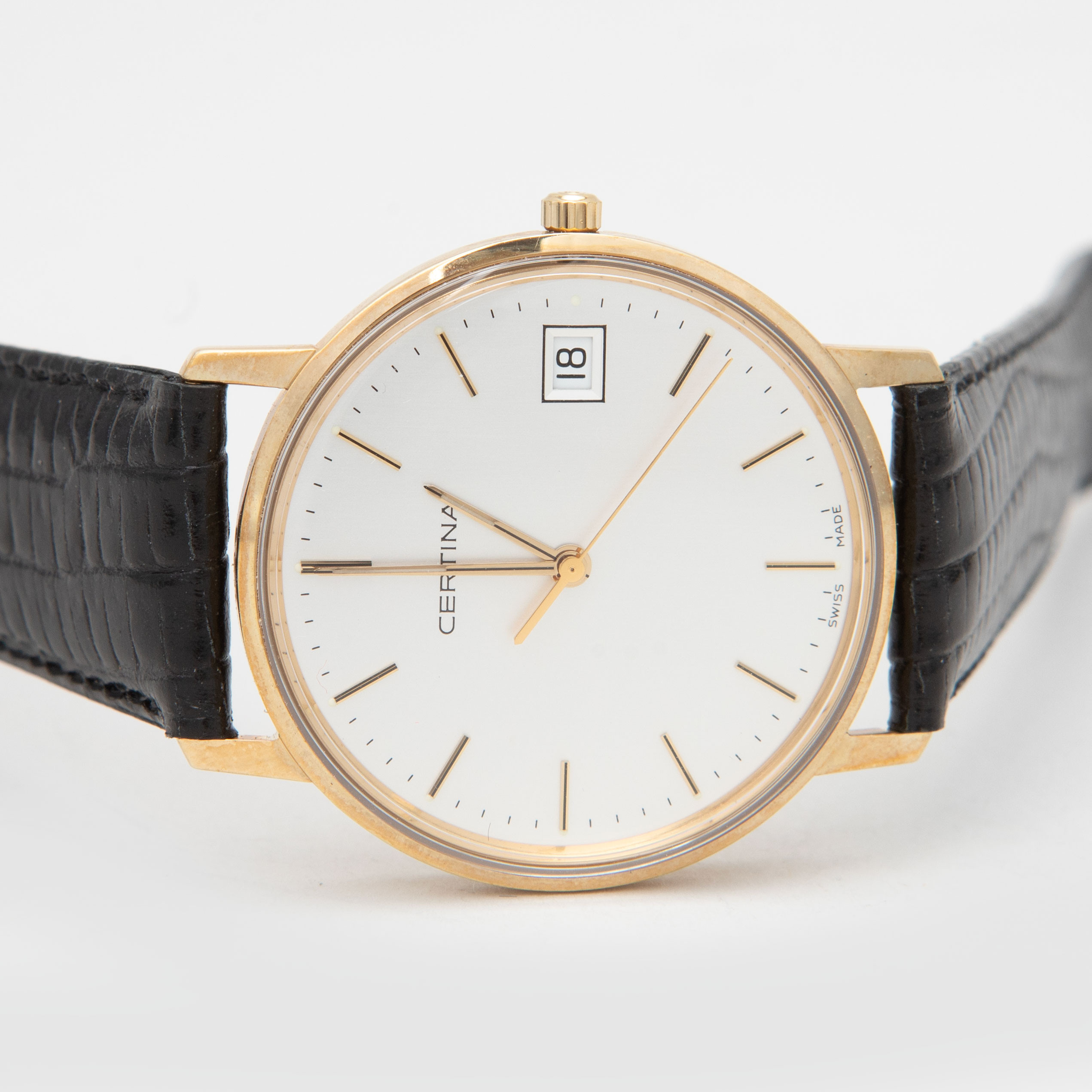 ARMBANDSUR, Certina, boett 18k guld.