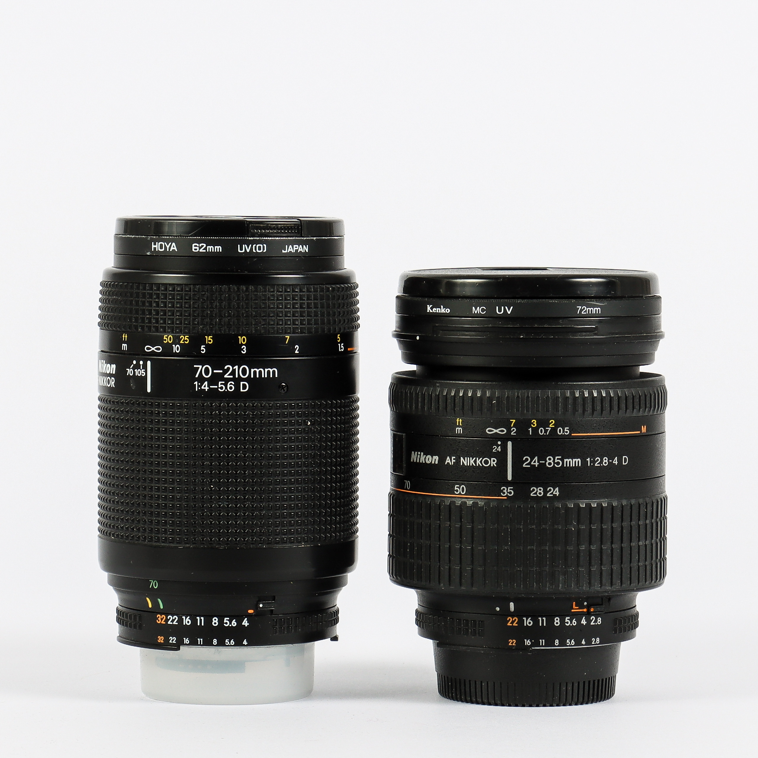 OBJEKTIV 2 stycken Nikon.