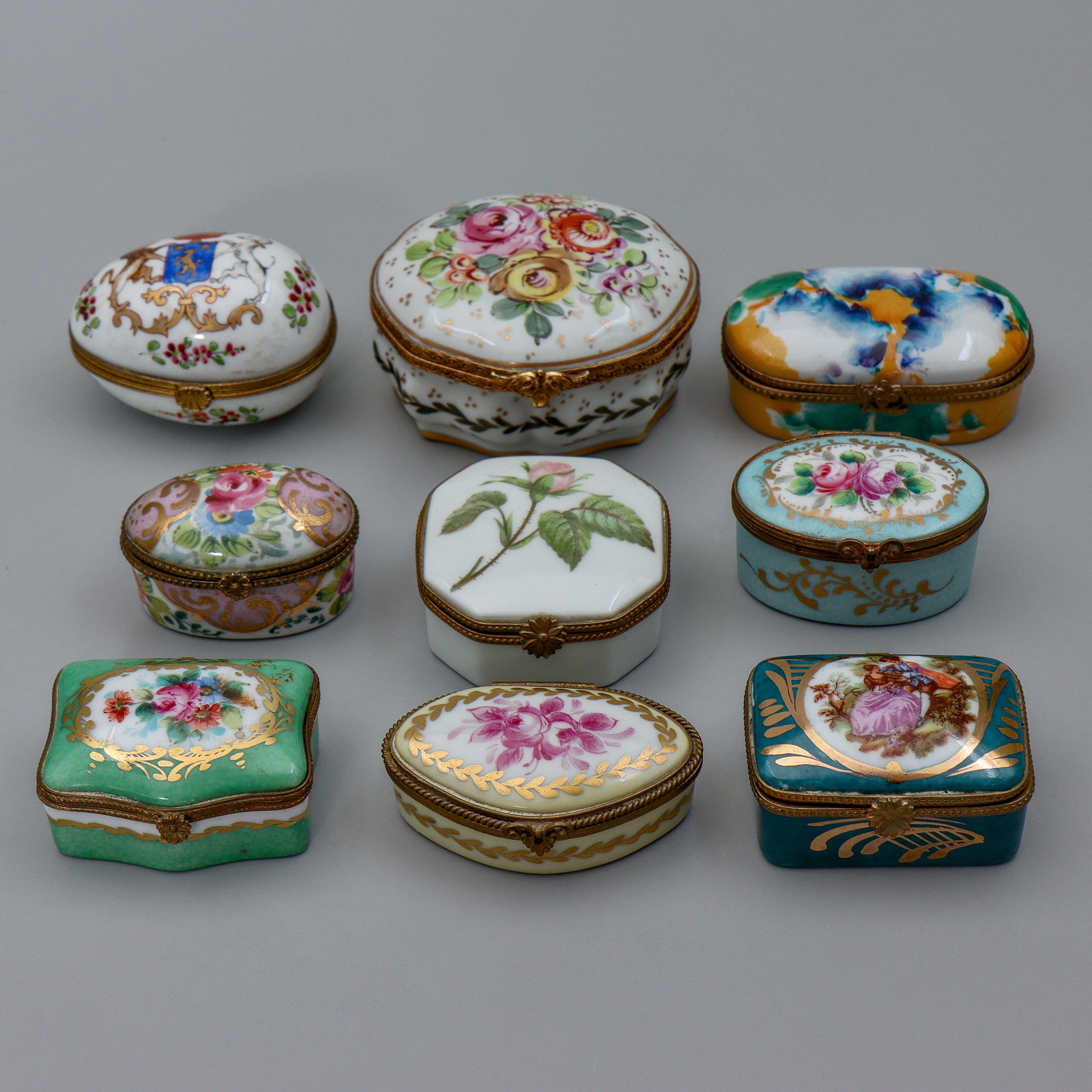 9 LOCKDOSOR, PORSLIN, LIMOGES FRANKRIKE, J DUMONT M.FL.