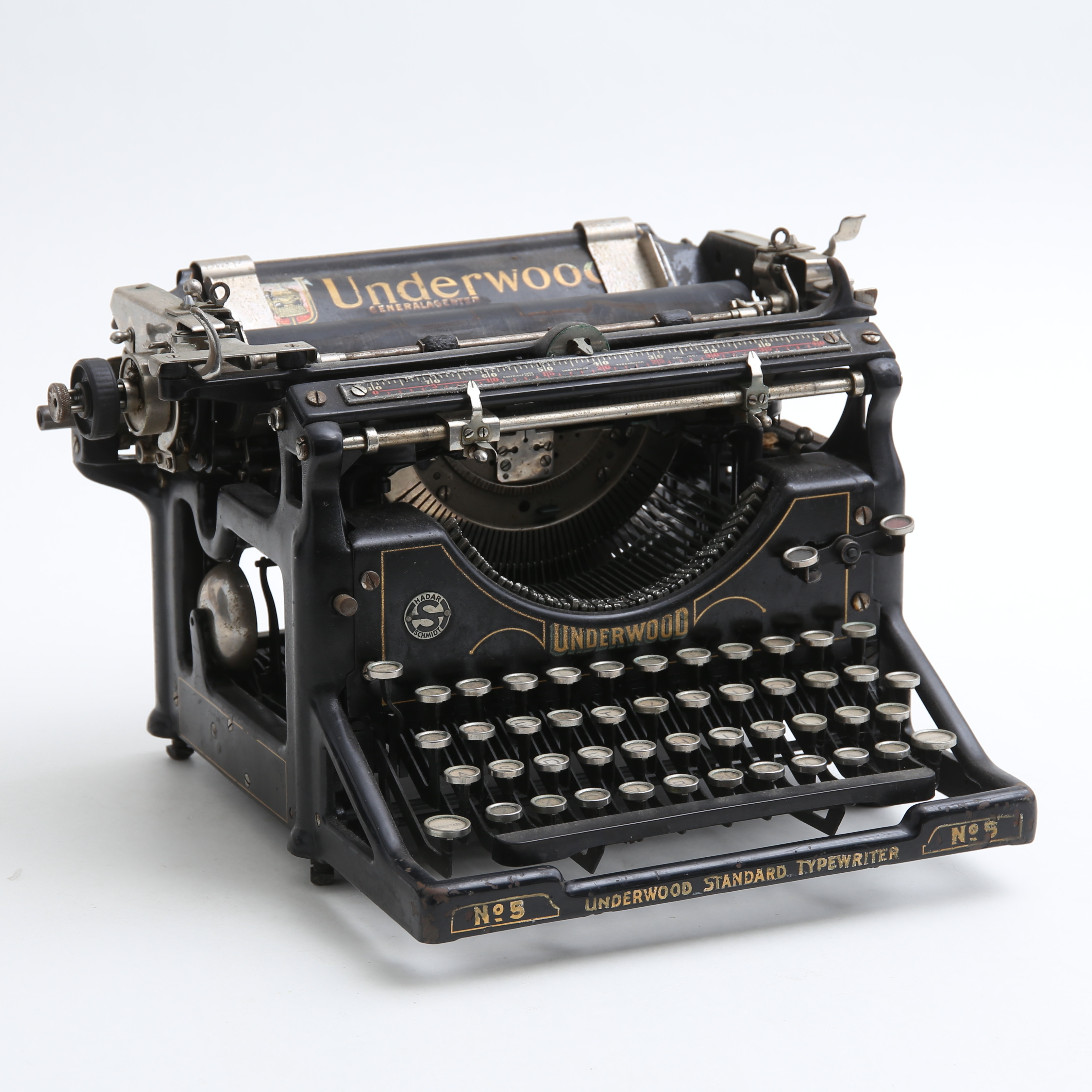 SKRIVMASKIN, Underwood, Standard n:o 5.