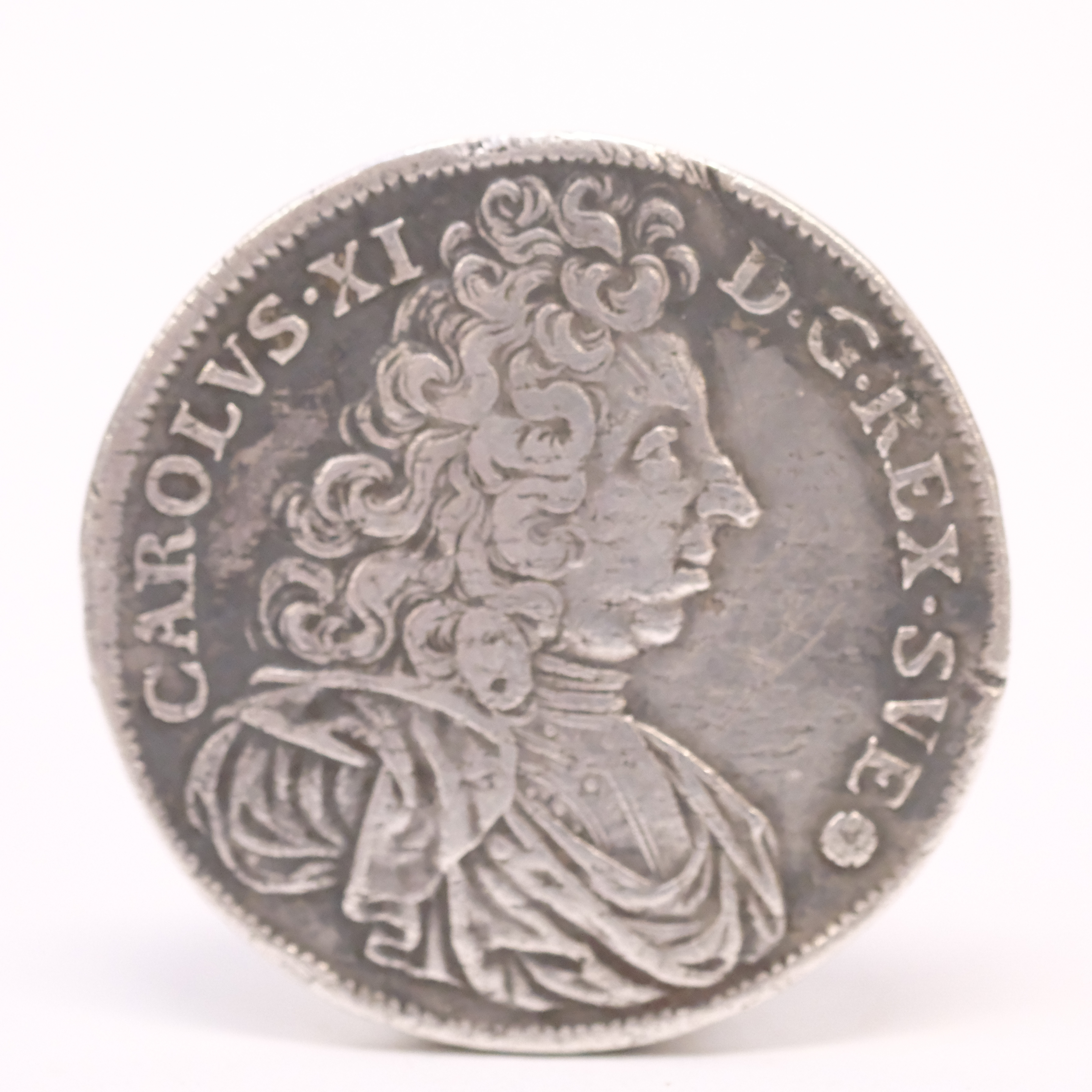 4 MARK, SILVERMYNT, 1696, KARL XI.