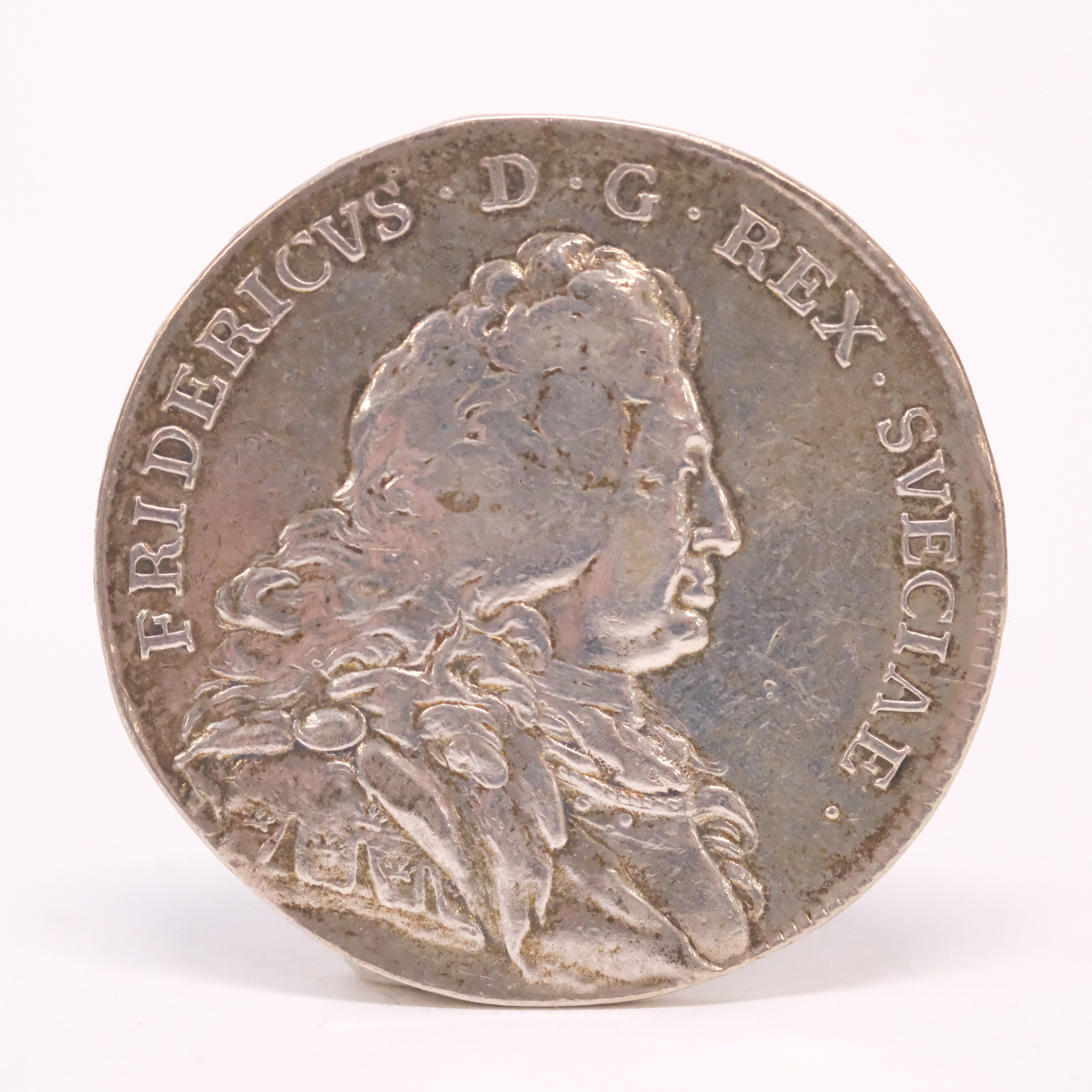 1 RIKSDALER, SILVERMYNT, FREDRIK I, 1741.