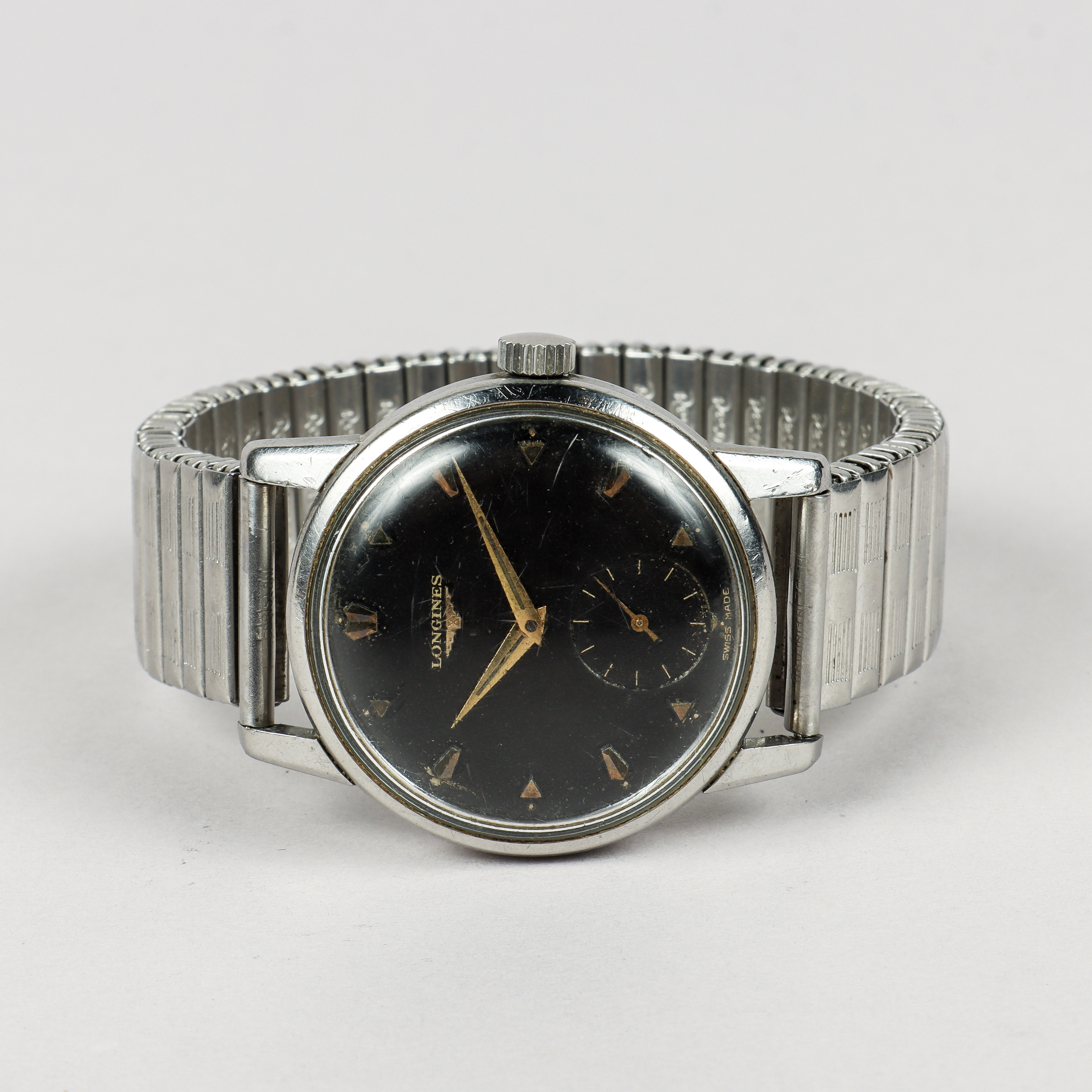 LONGINES, stål, manuell, 1960-tal.