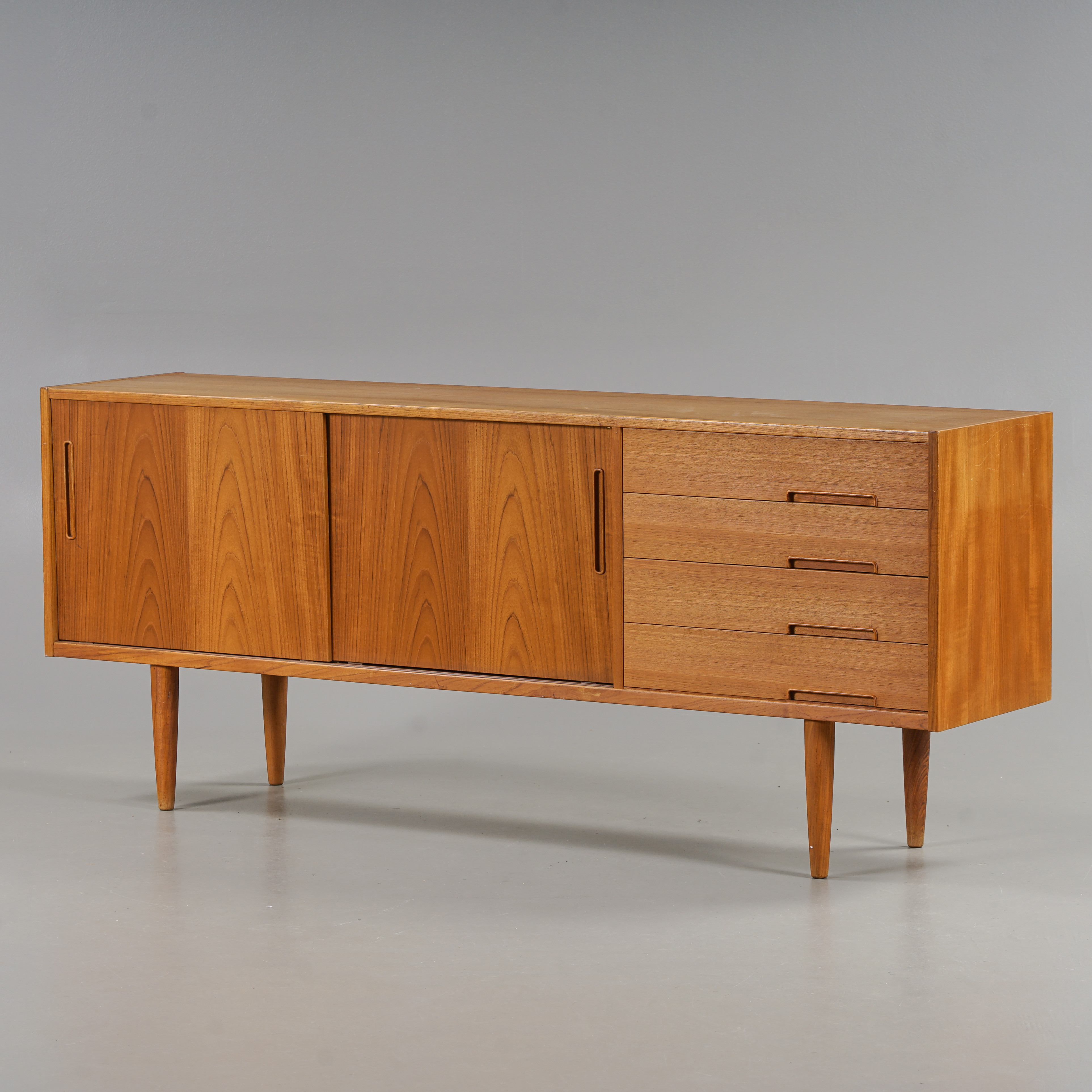 NILS JONSSON. Sideboard "Trento" Teak, Troeds, Bjärnum, 1960-tal.