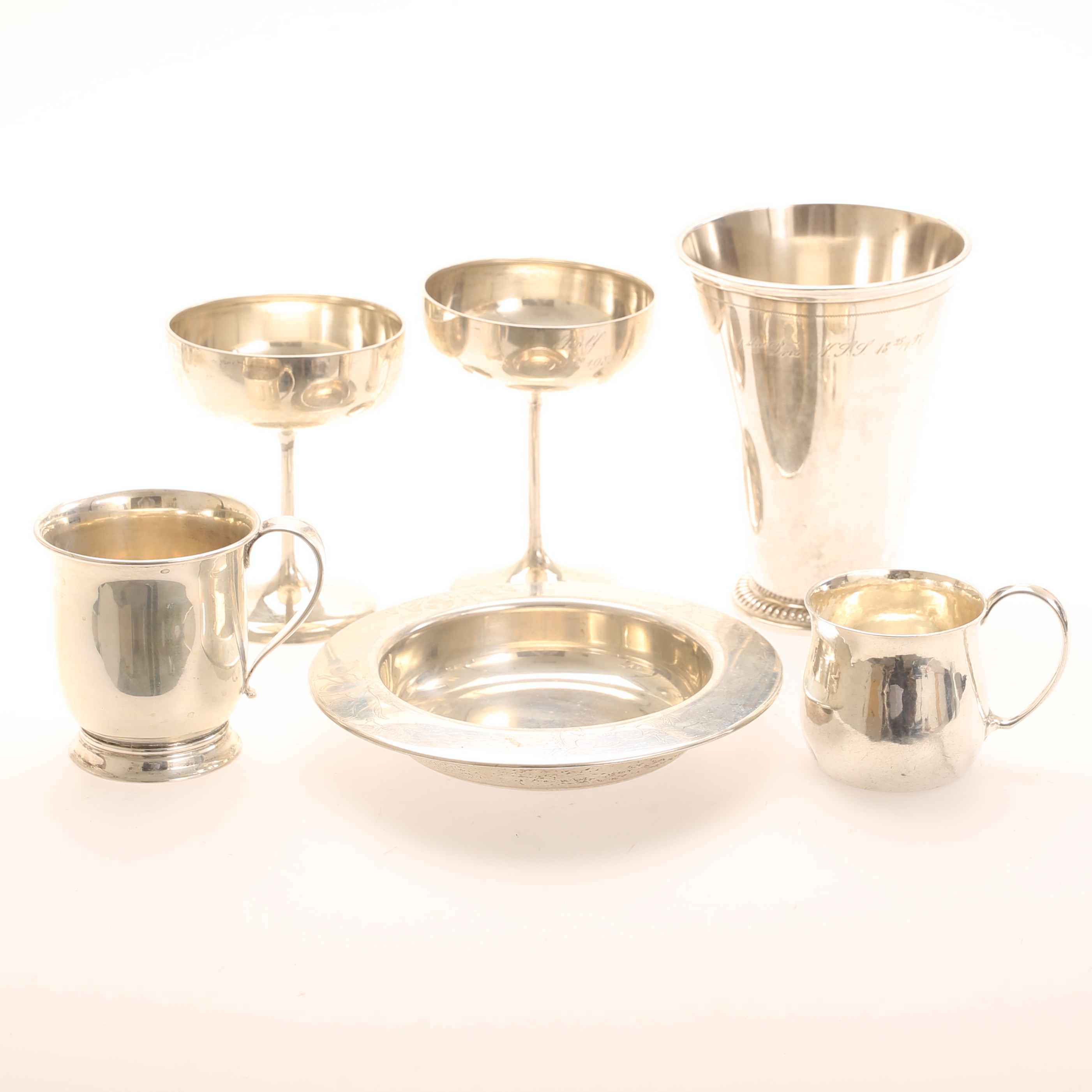 DIVERSE SILVER, 6 delar.