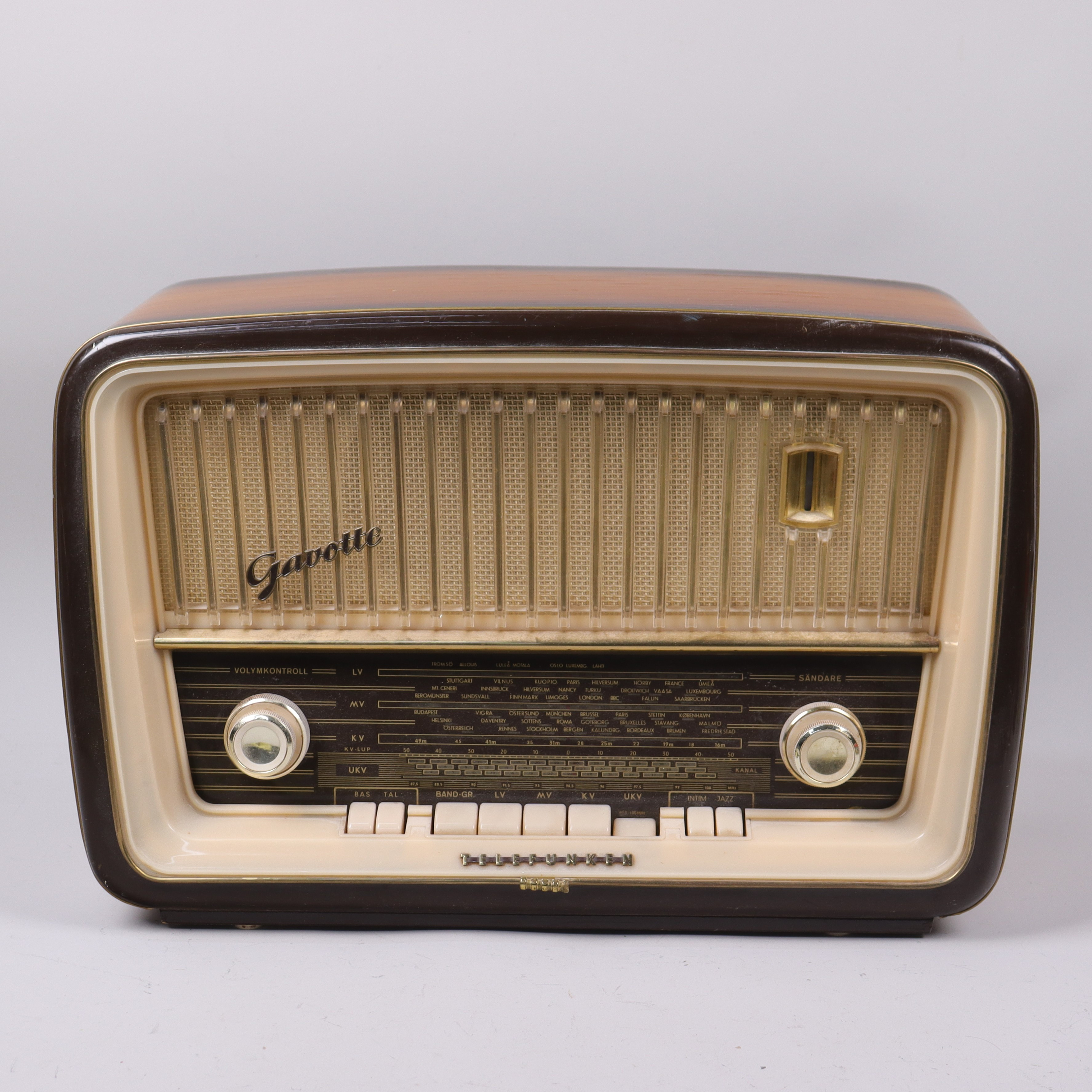 RADIO, Telefunken Gavotte 4063 W, 1959-1960.