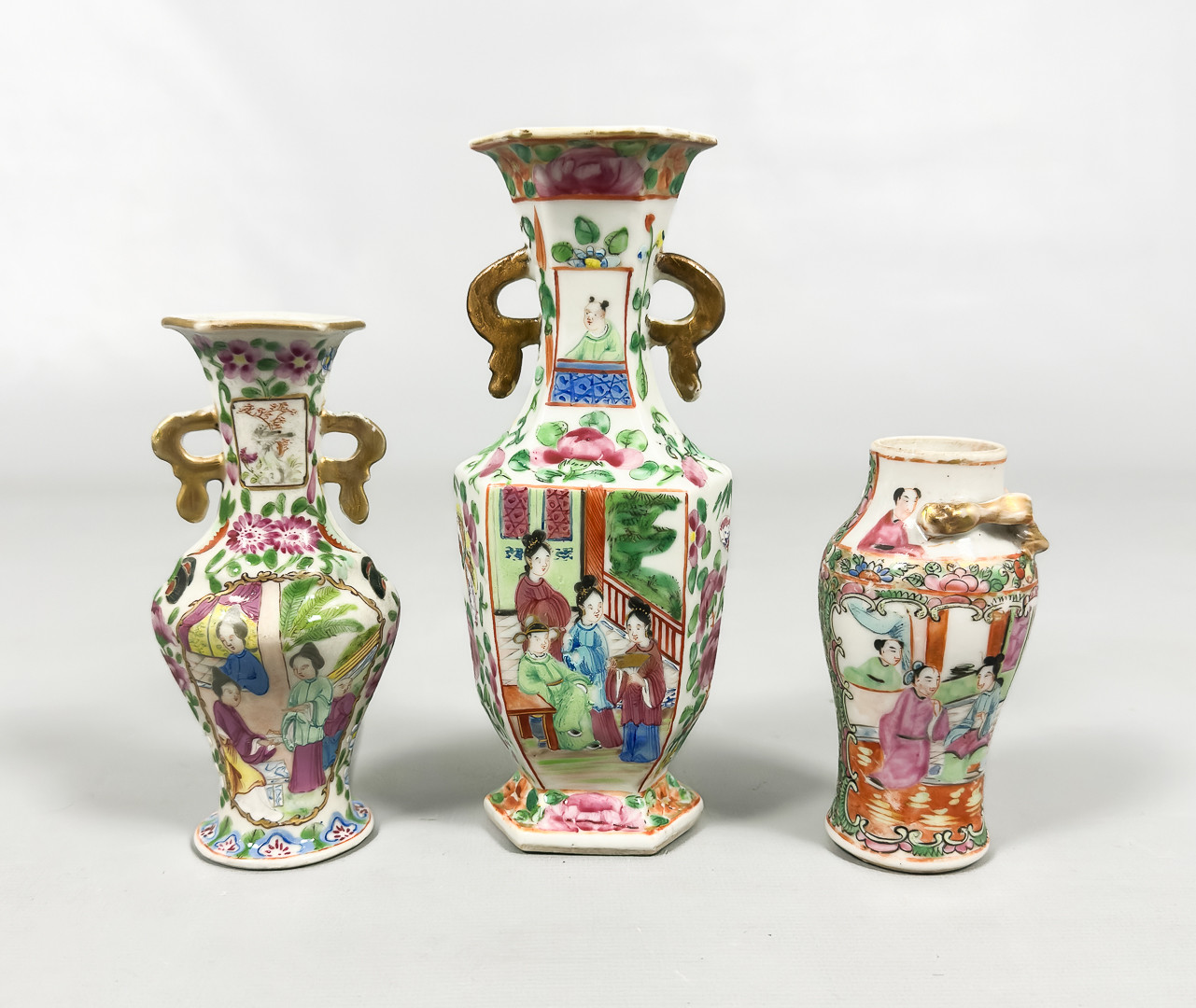 VASER, 3 st, Kanton, Kina, 1800-tal.