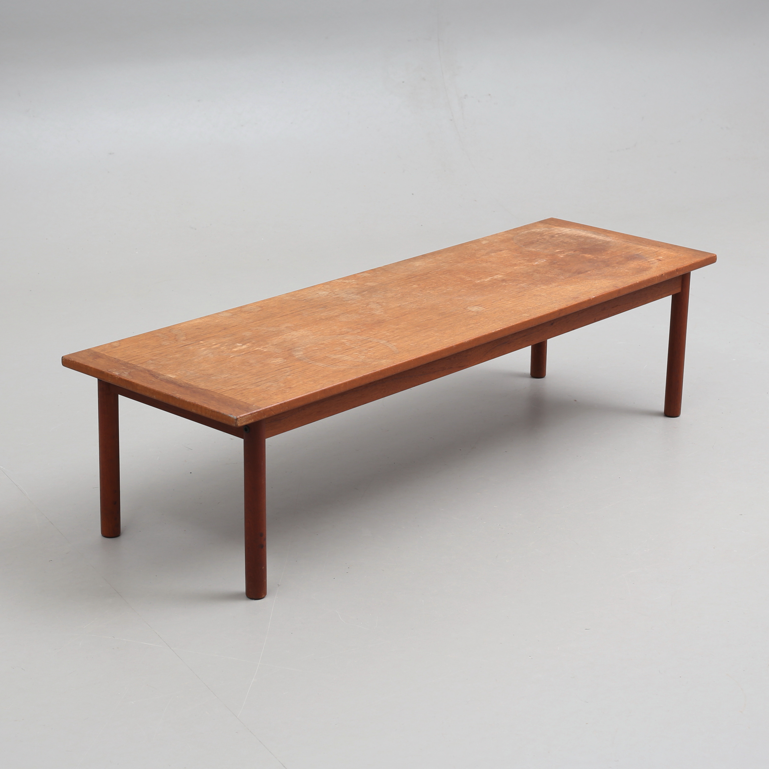 BORD/BÄNK, teak, 1900-talets mitt.