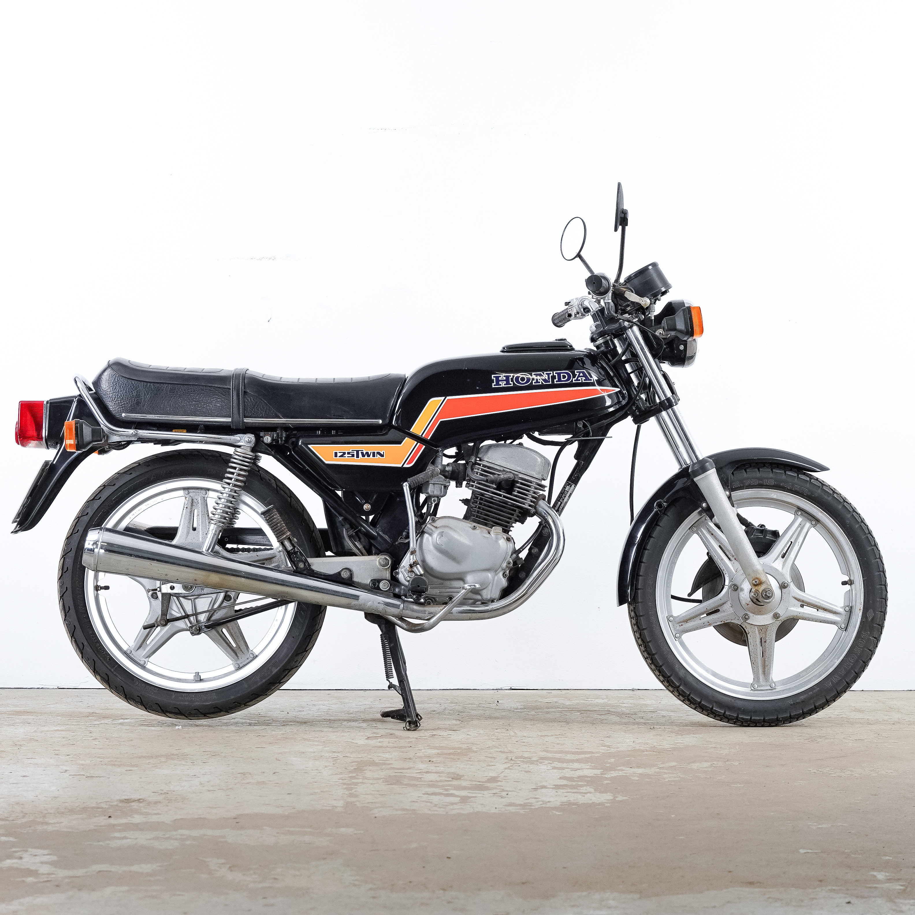 HONDA, modell CB 125 T, 1980, Japan.