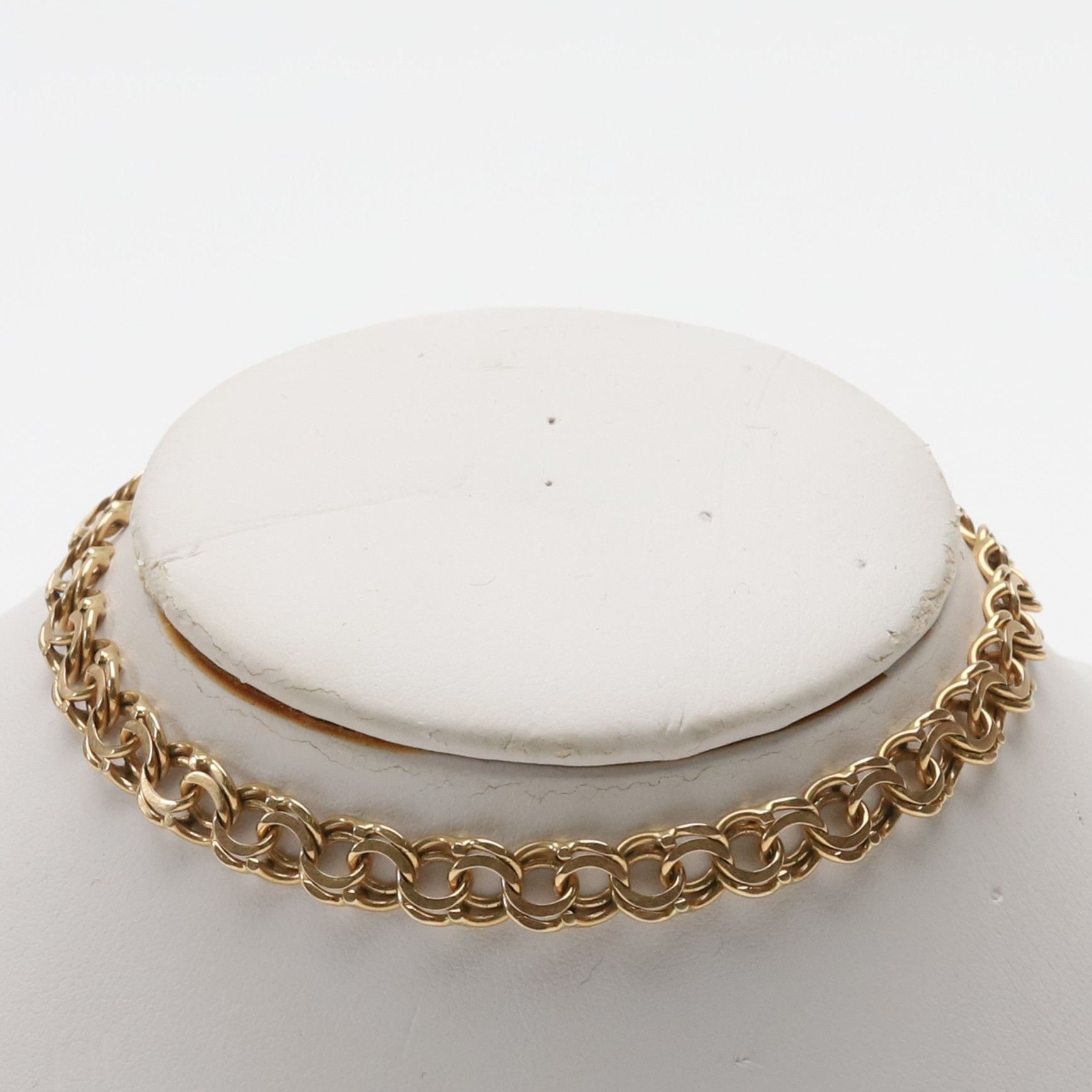 ARMLÄNK, Bismark, 18 k guld, 11,45 gram.