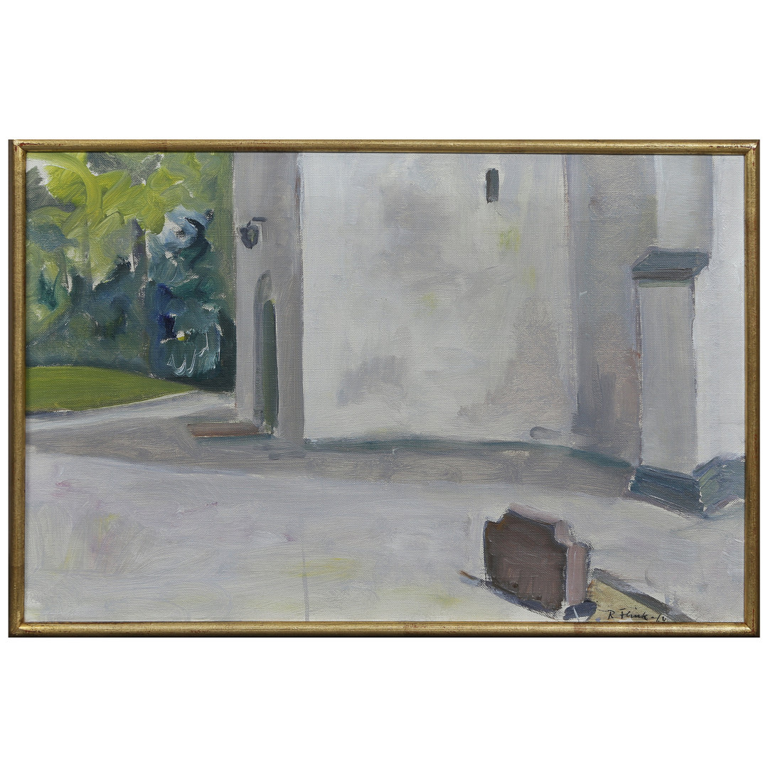 RUDOLF FLINK (1906-1988) OLJA PÅ DUK, SIGNERAD, DATERAD 1964.