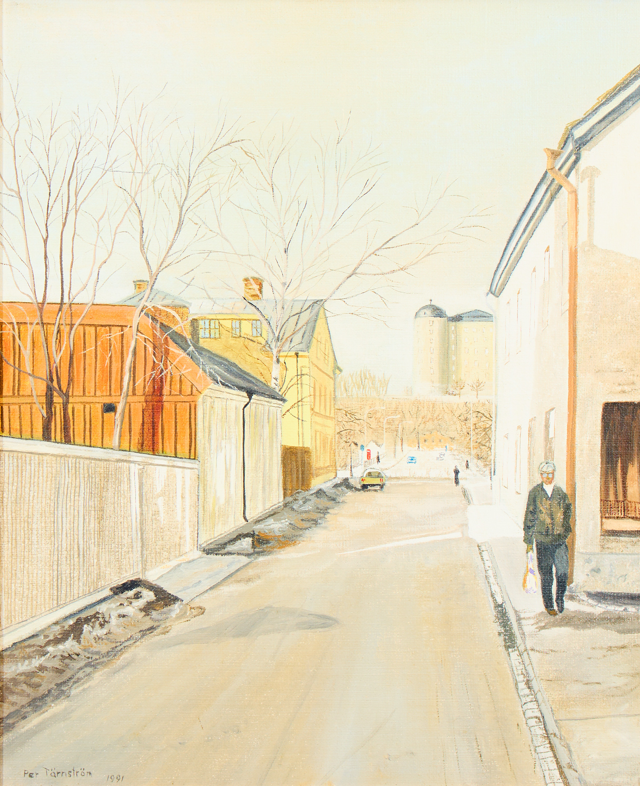 PER TÄRNSTRÖM. "Bävernsgränd Uppsala".