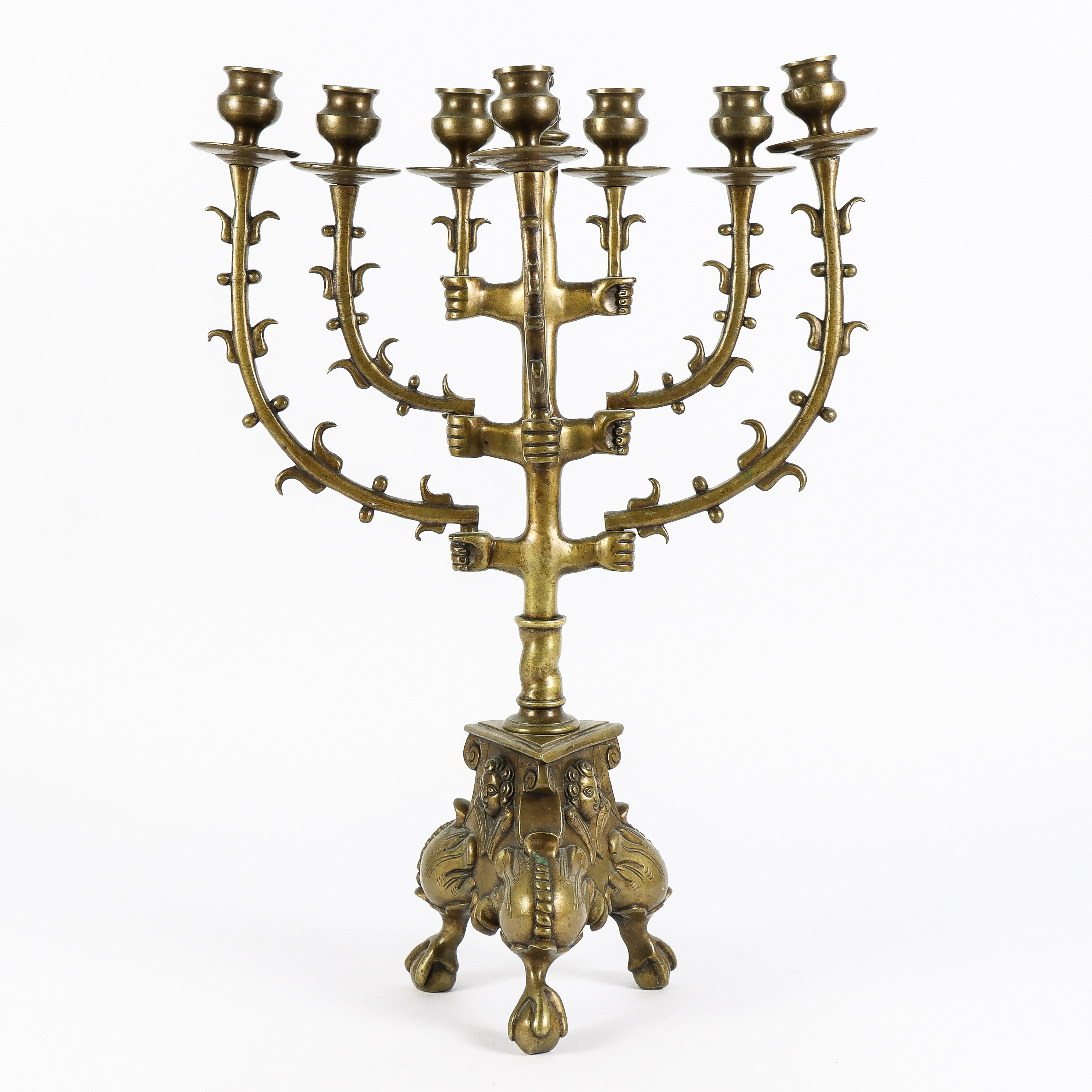 KANDELABER malm, 1900-tal.