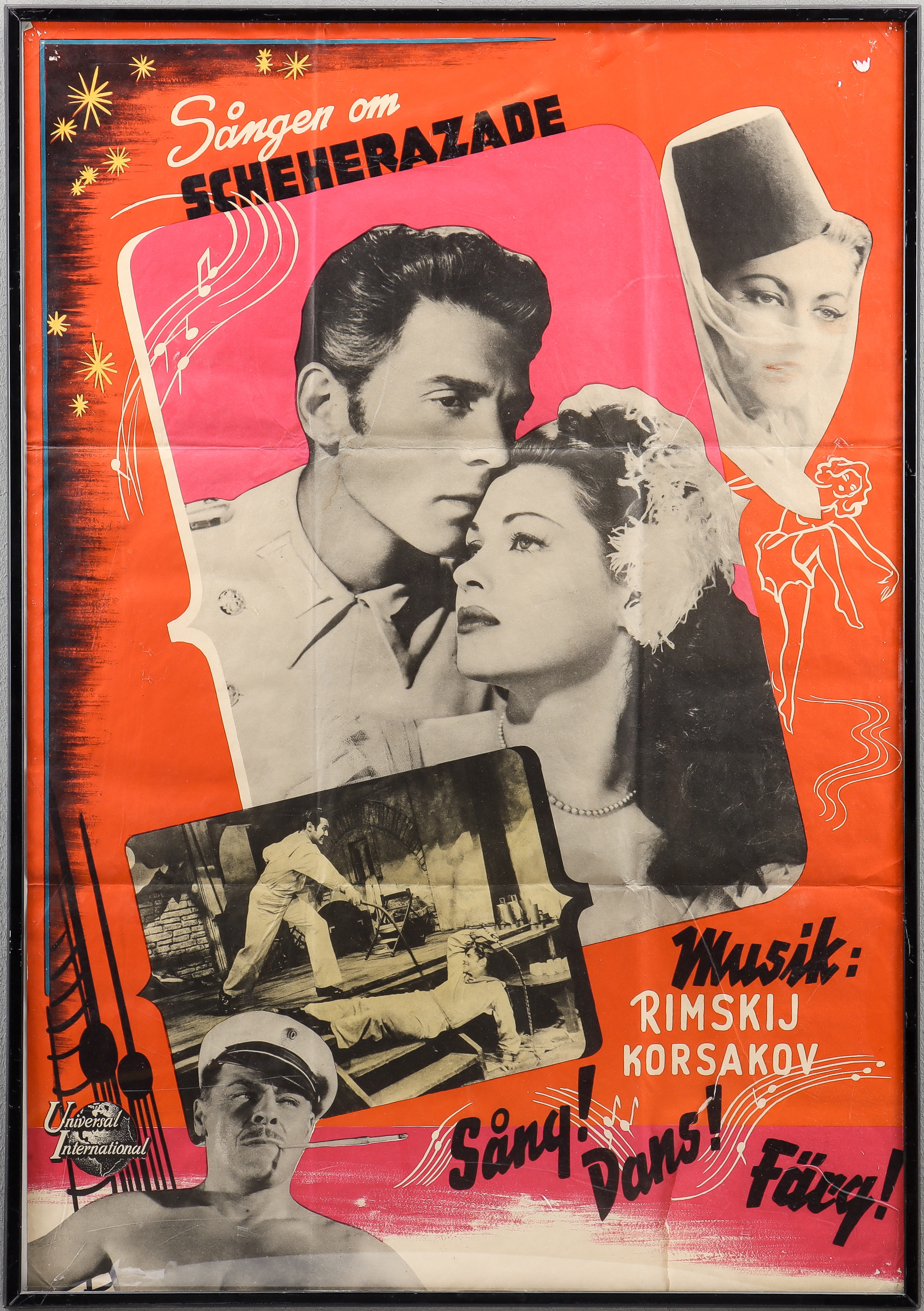 FILMAFFISCH Sången om Scheherazade.