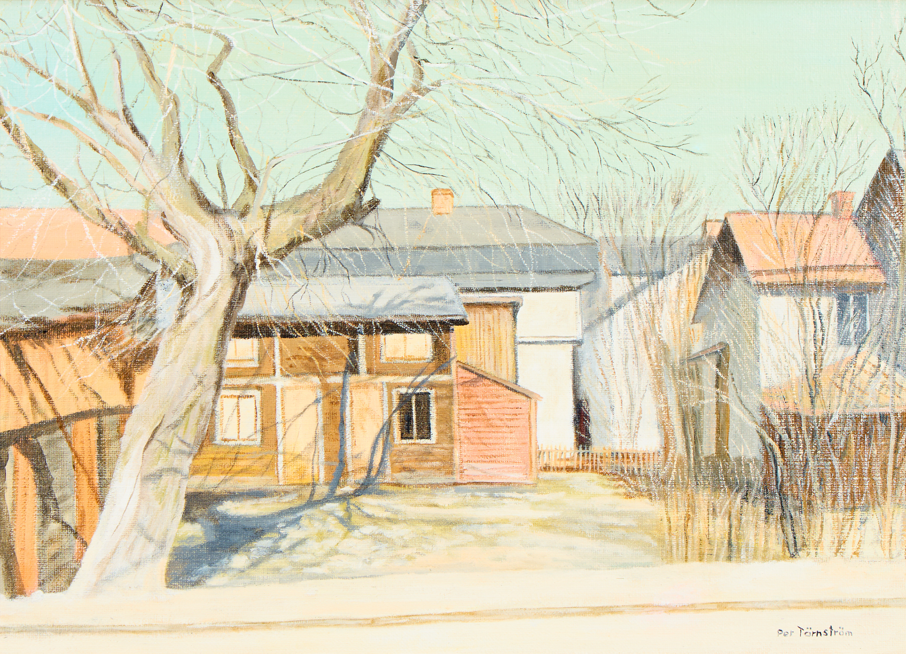 PER TÄRNSTRÖM. "Norrlandsgatan Uppsala 1975".
