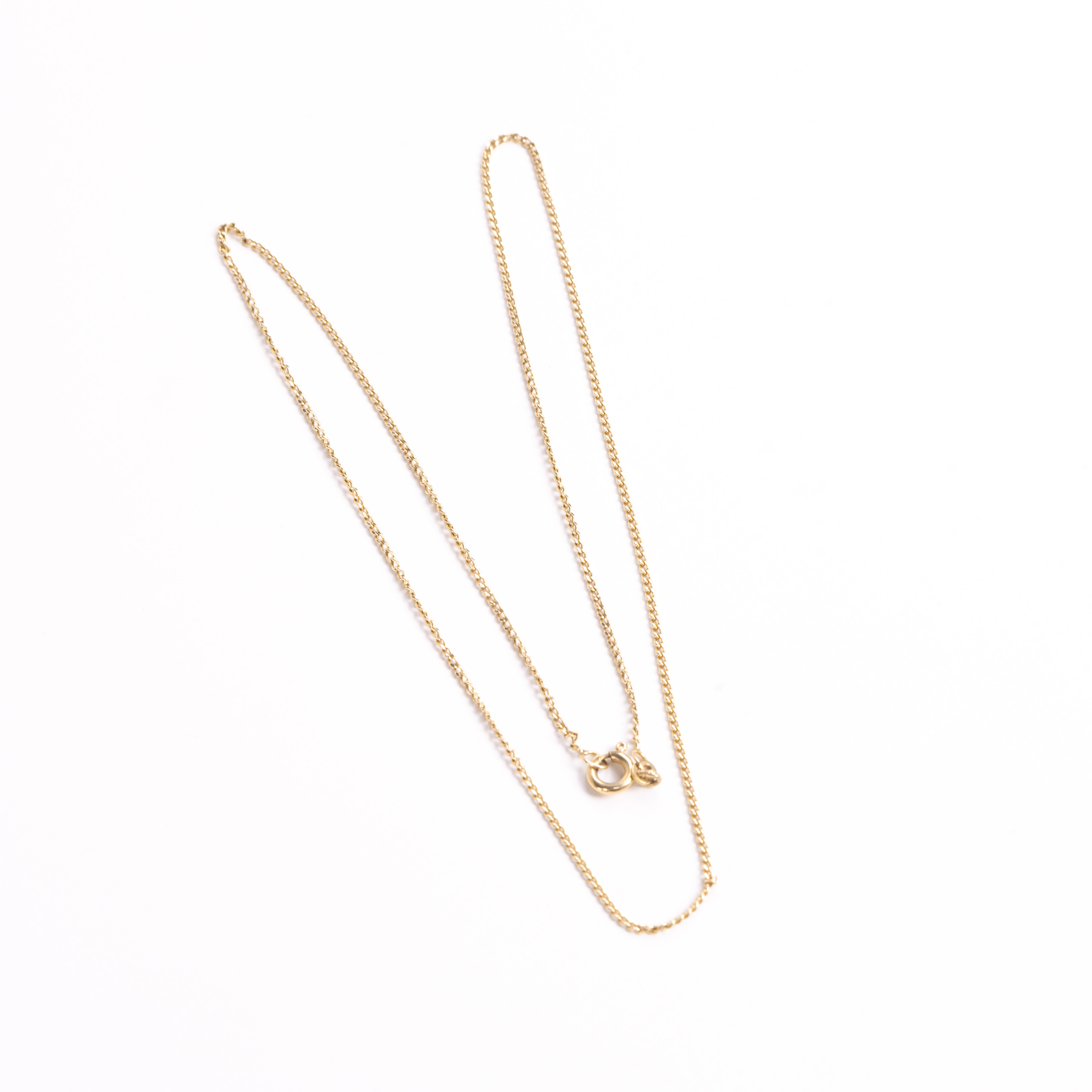 KEDJA. 14k guld, vikt 2,3 gram.