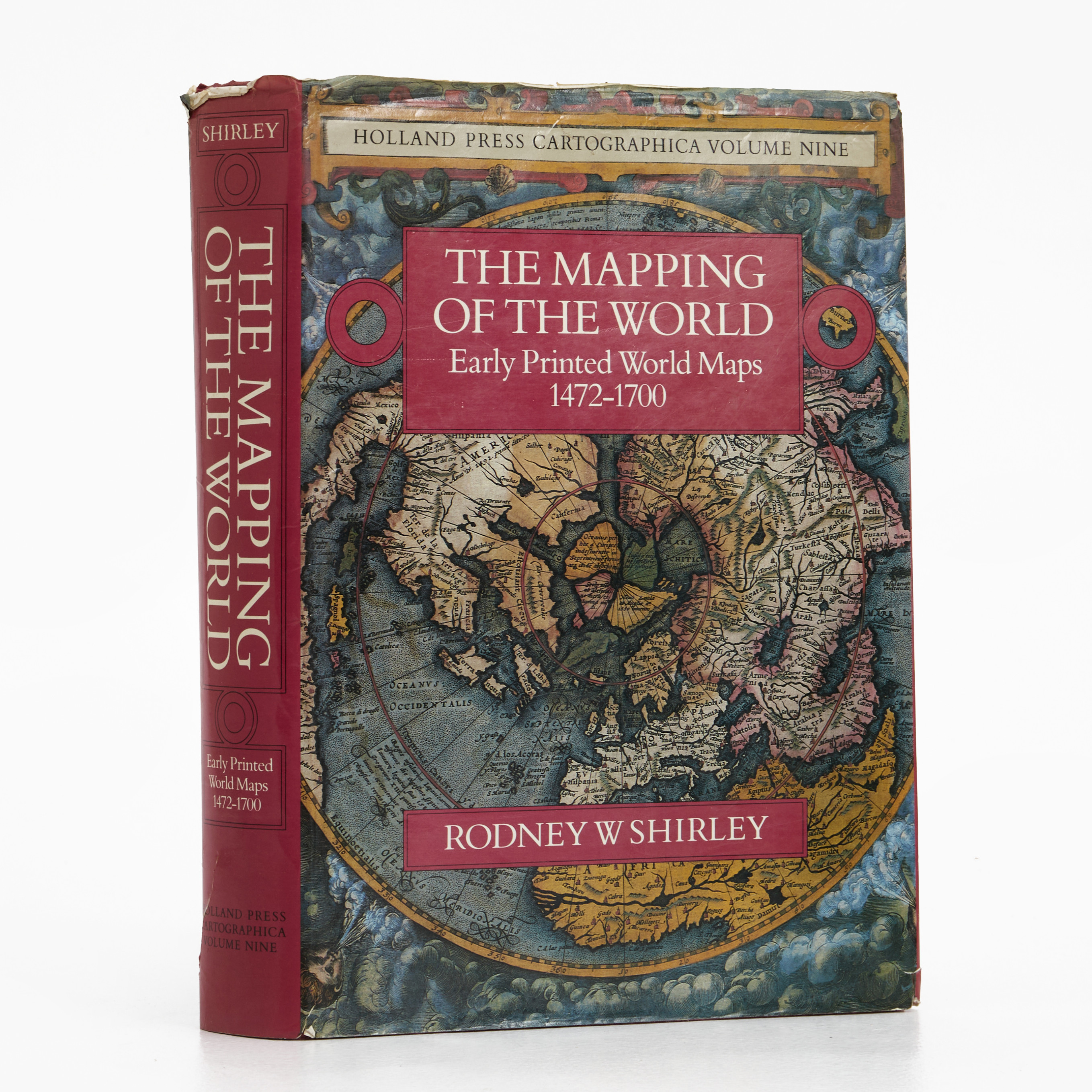BOK. SHIRLEY, RODNEY W, The Mapping of the World. Early Printed World Maps 1472-1700.