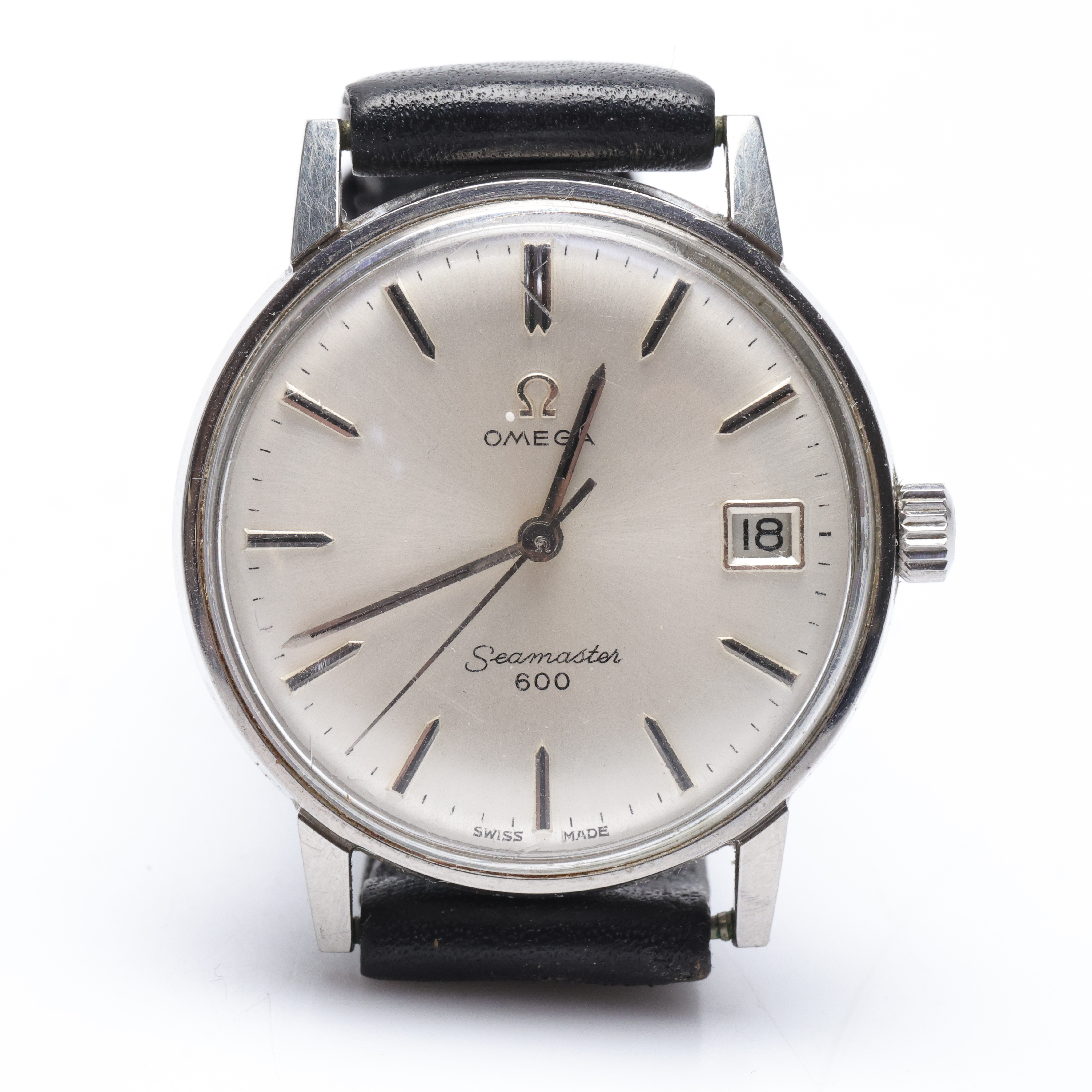 OMEGA, Seamaster 600, stål, manuell, 34,5mm.
