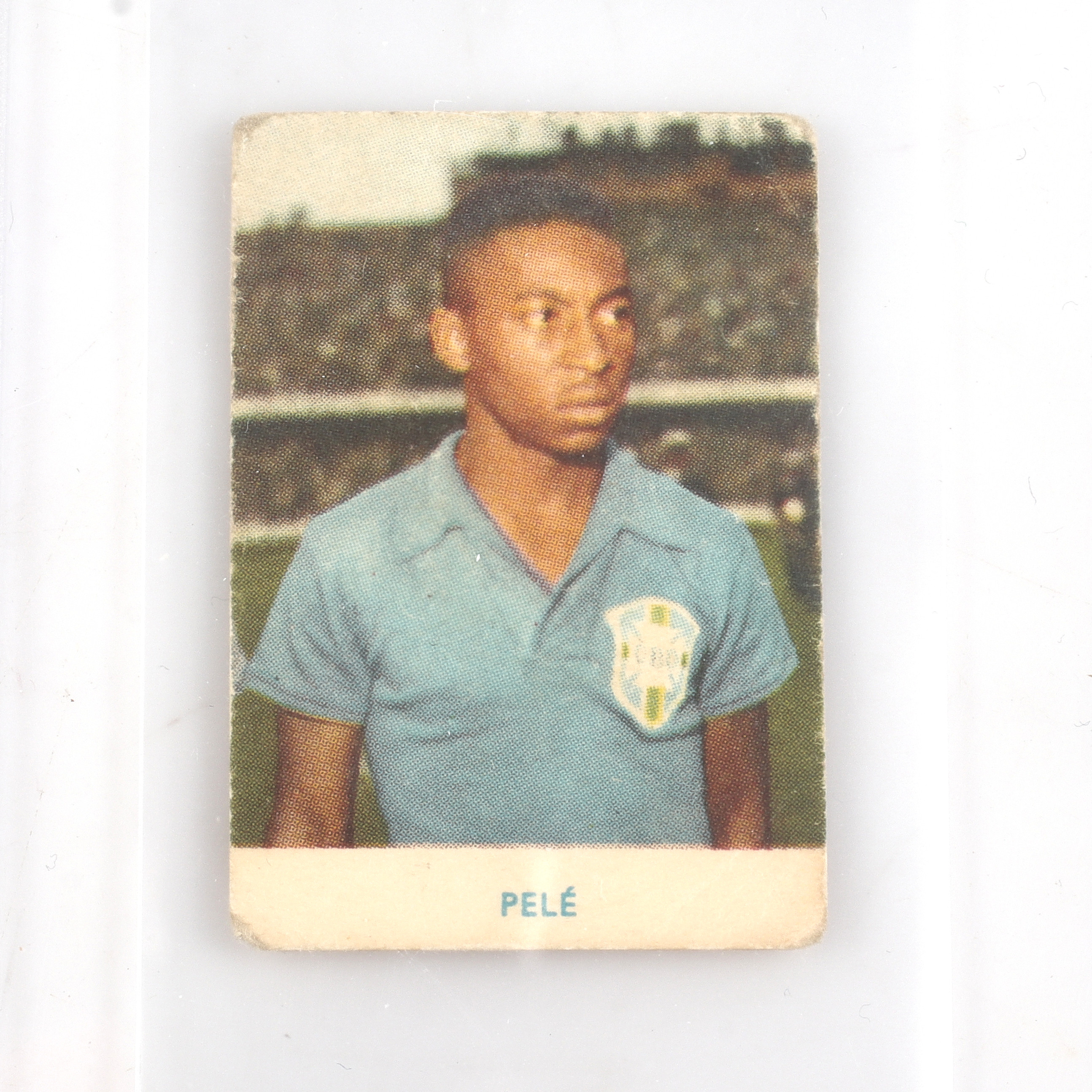 ALFABILDER, 11 st, bla. den första samlarbilden på Pelé, Brasiliens lagbild, Garrincha, Dejalma Santos mfl. Från Fotbolls VM i Stockholm 1958.