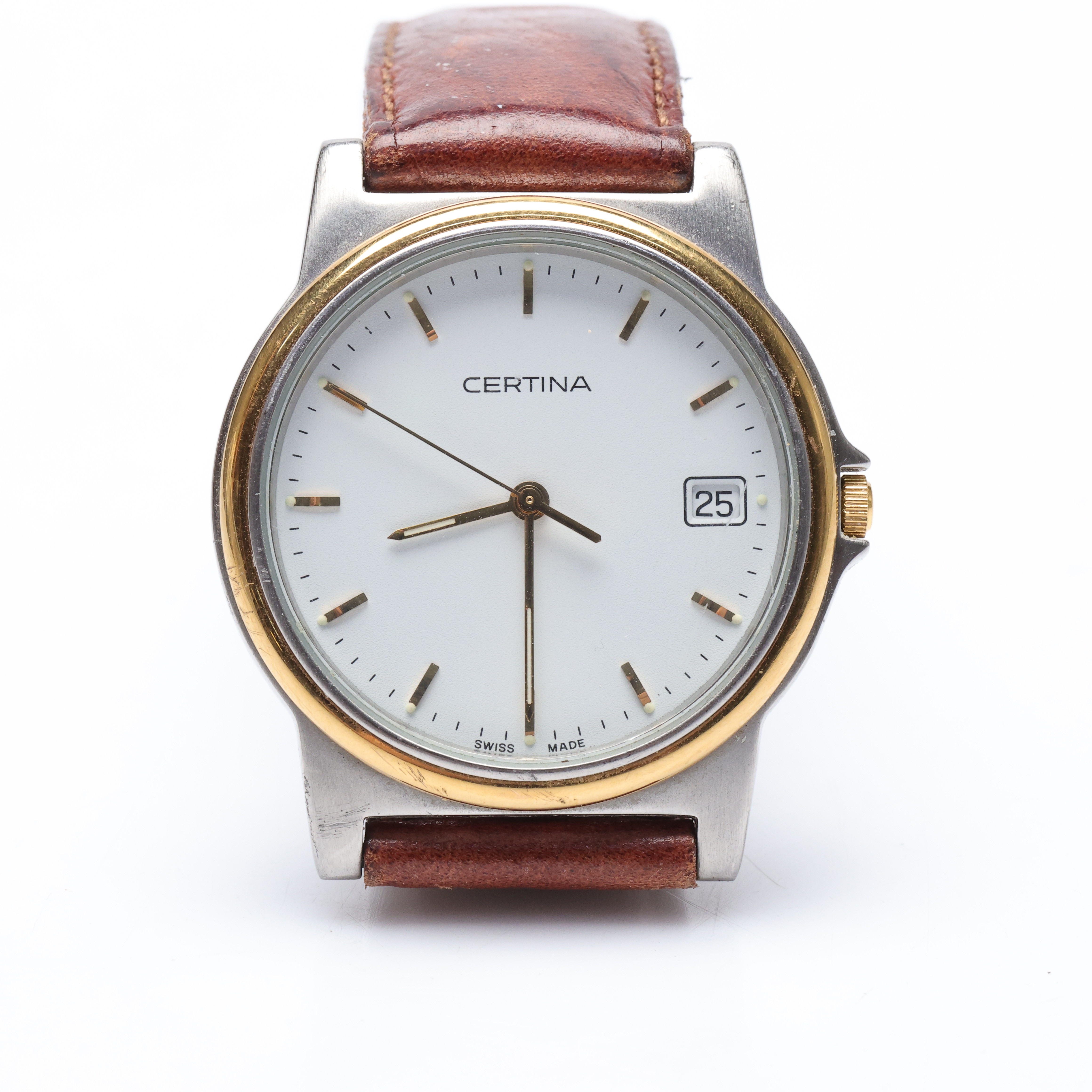 CERTINA, stål, quartz, ca 34mm.
