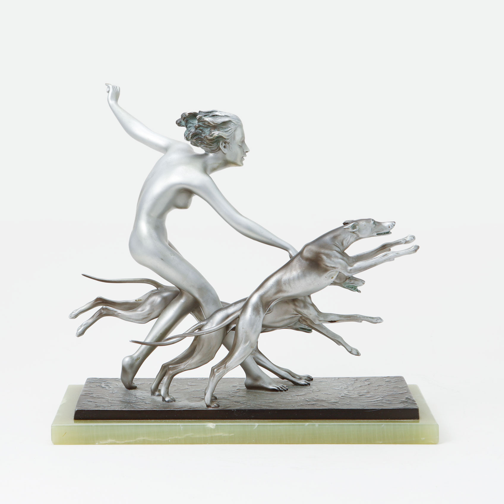 JOSEF LORENZL. Skulptur, signerad Lorenzl, Made in Austria.