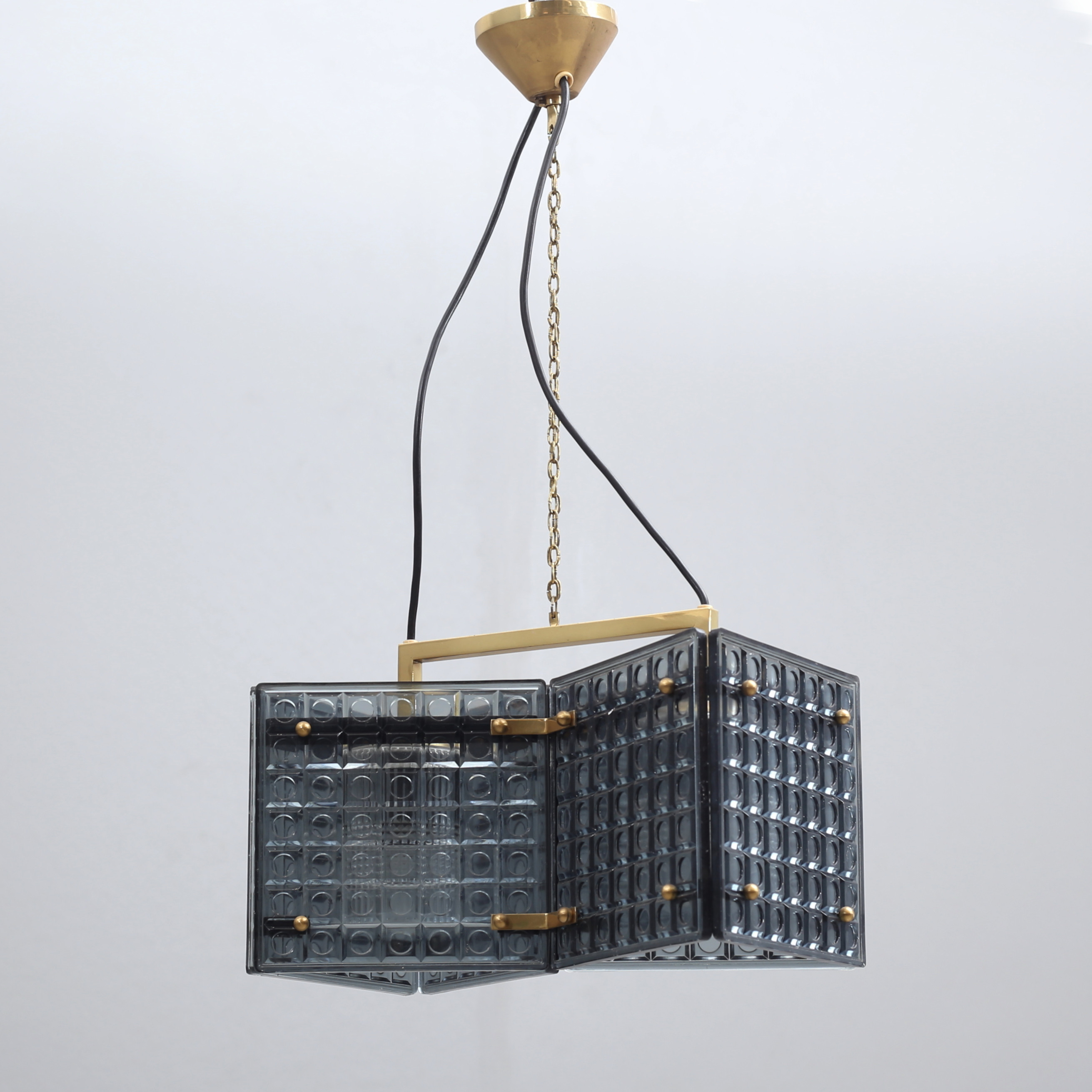 MAC HEGERUP, Hänglampa/taklampa, Kronobergs Belysning, Alvesta, 1960-tal.