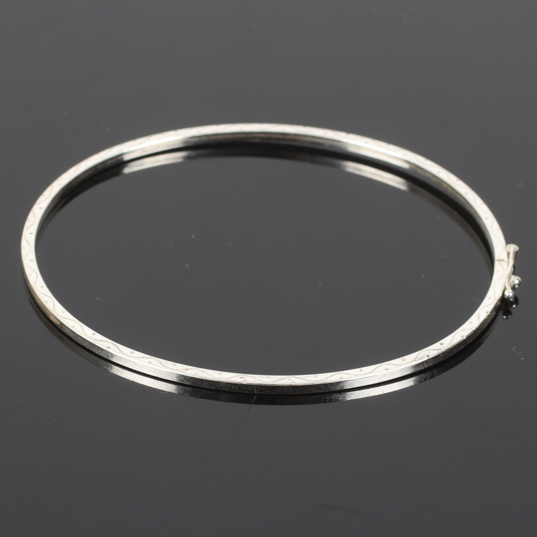 (6A45) ARMRING, Sterling silver, 1900-tal.