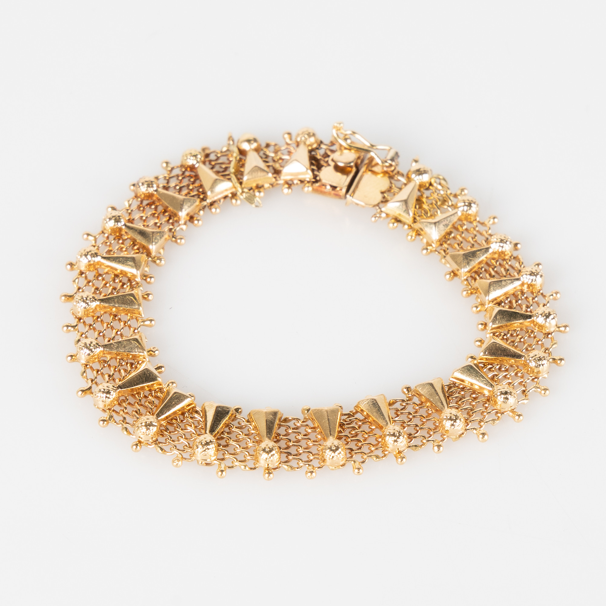 ARMBAND, 18K guld, stämplad 750.