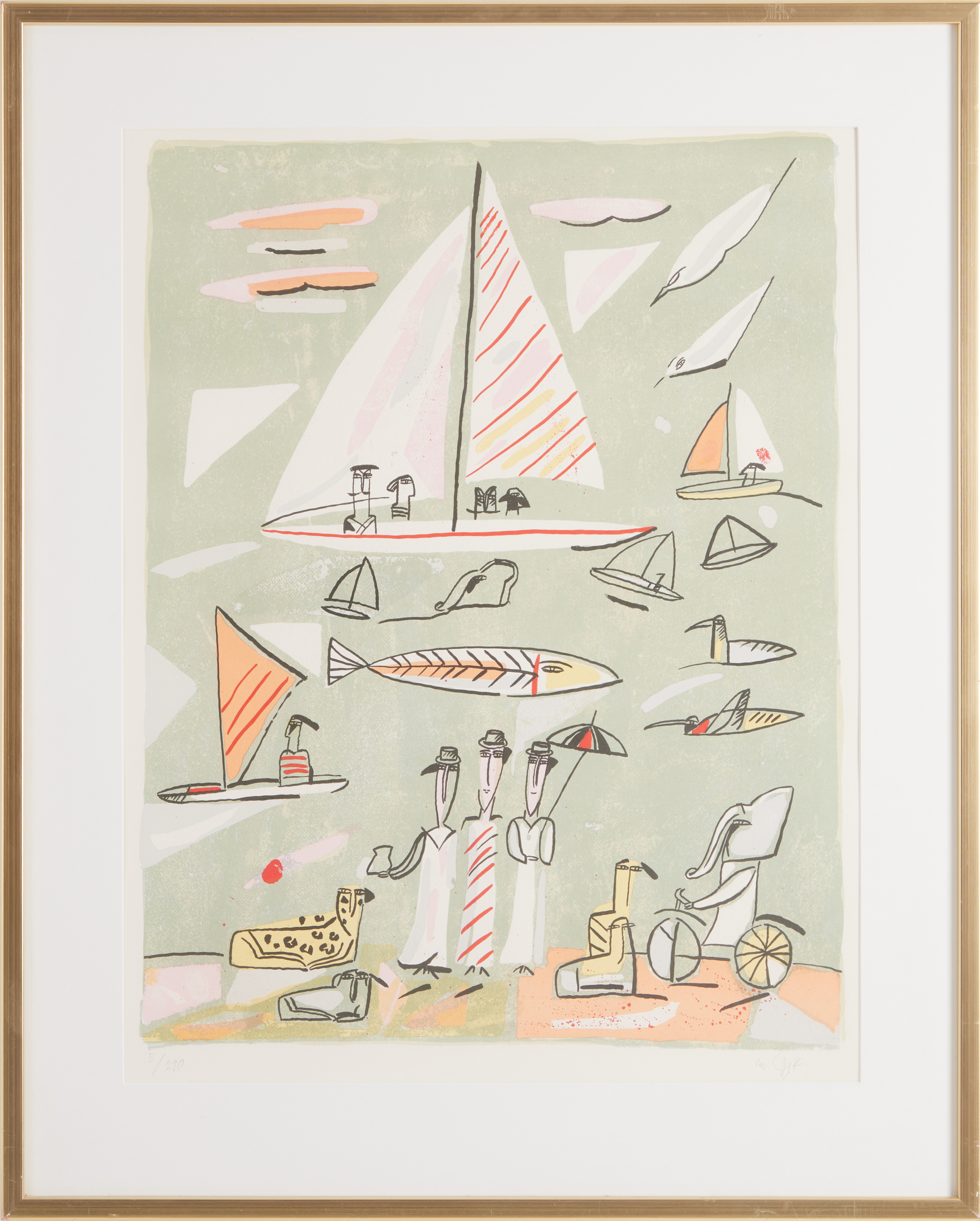 MADELEINE PYK. "Segelbåtens dag".