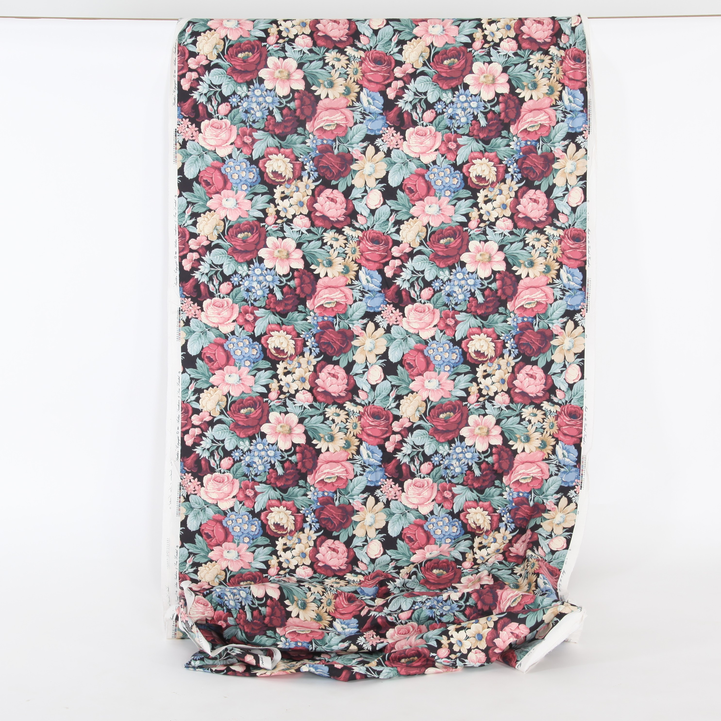 TEXTIL, 8 x 1.2 m, "Rushton", Arthur Sanderson & Sons Ltd, England, 1991.