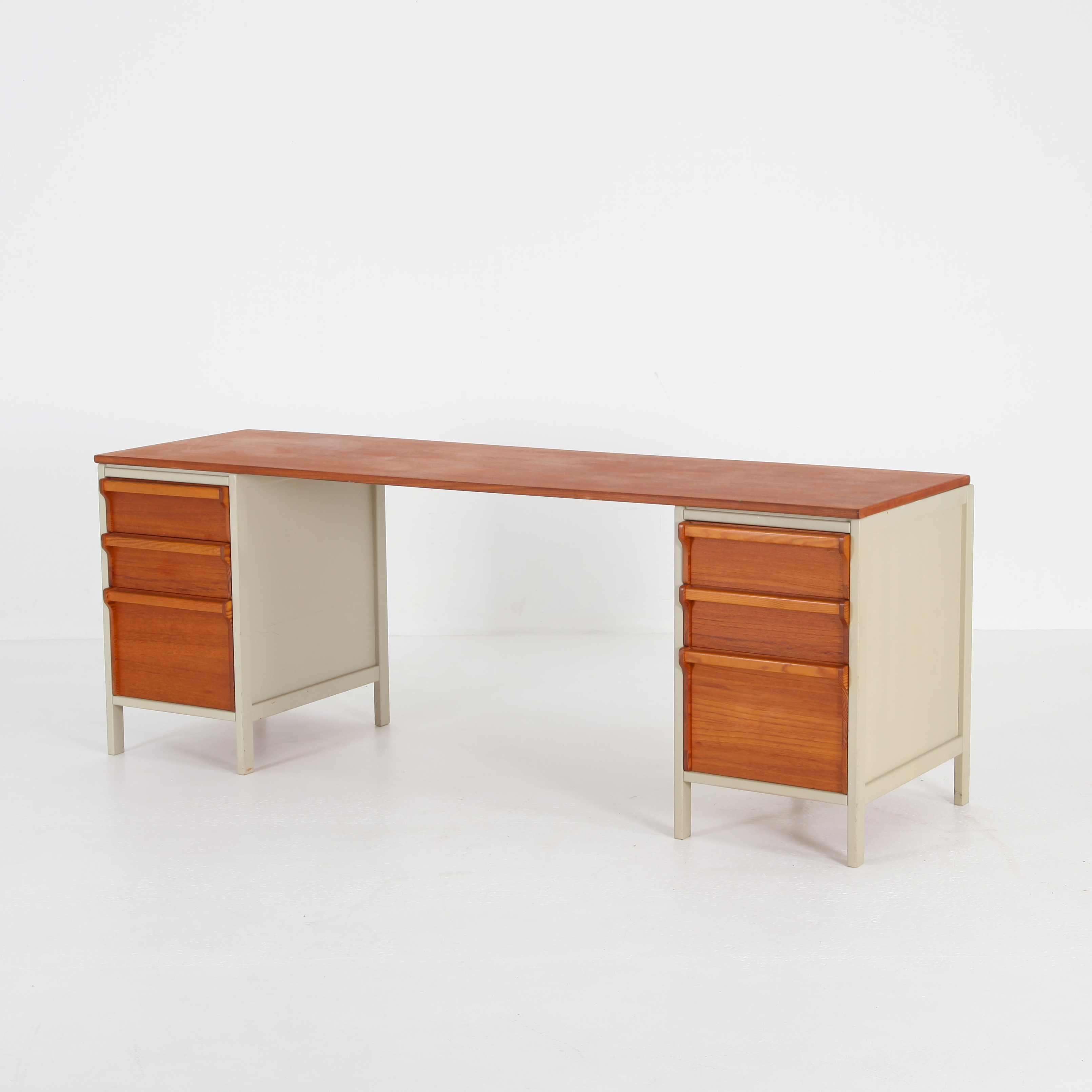 SKRIVBORD, 200 cm, Sverige 1960-tal.
