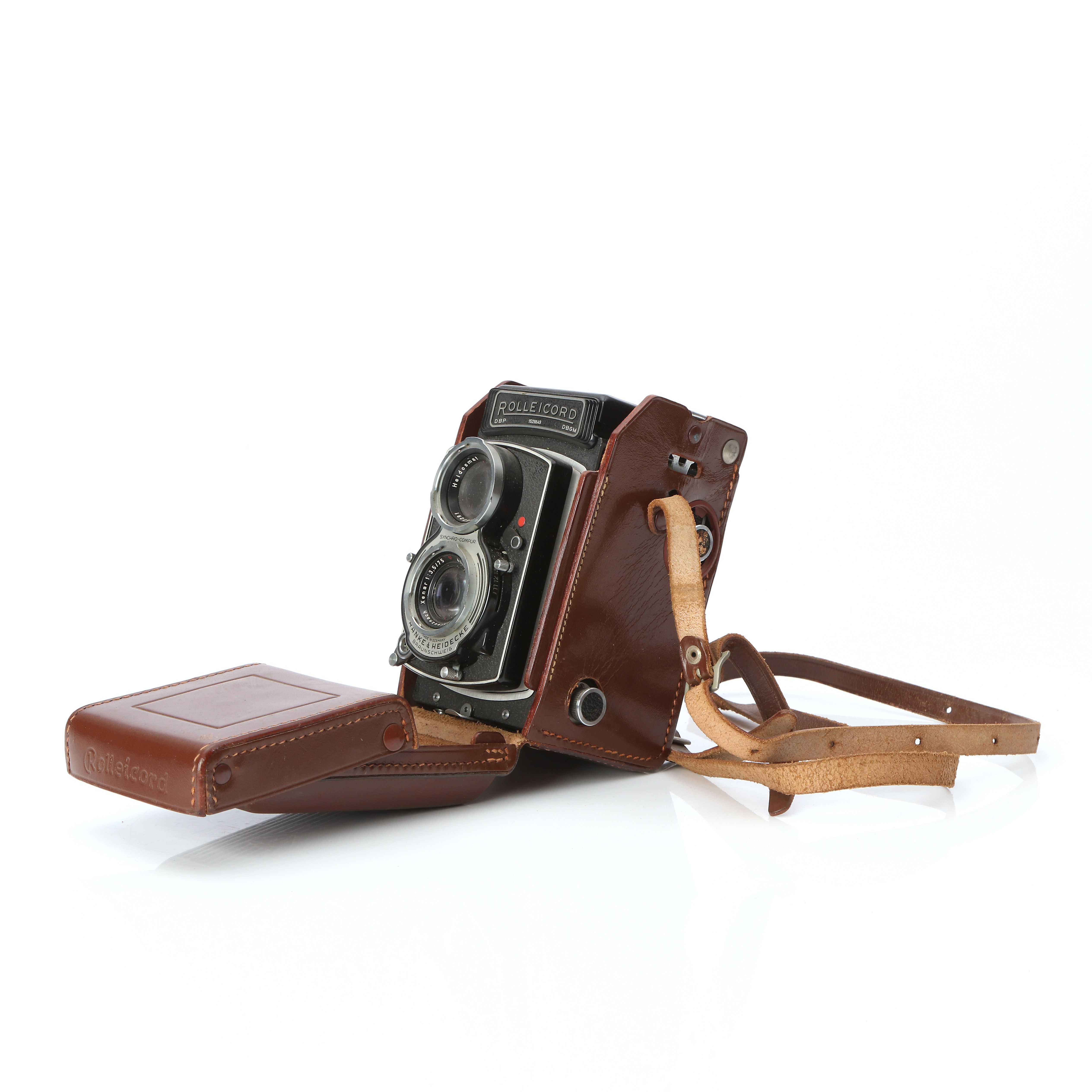 ROLLEICORD, MELLANFORMATSKAMERA. Synchro-Compur. Serienr 1529849.