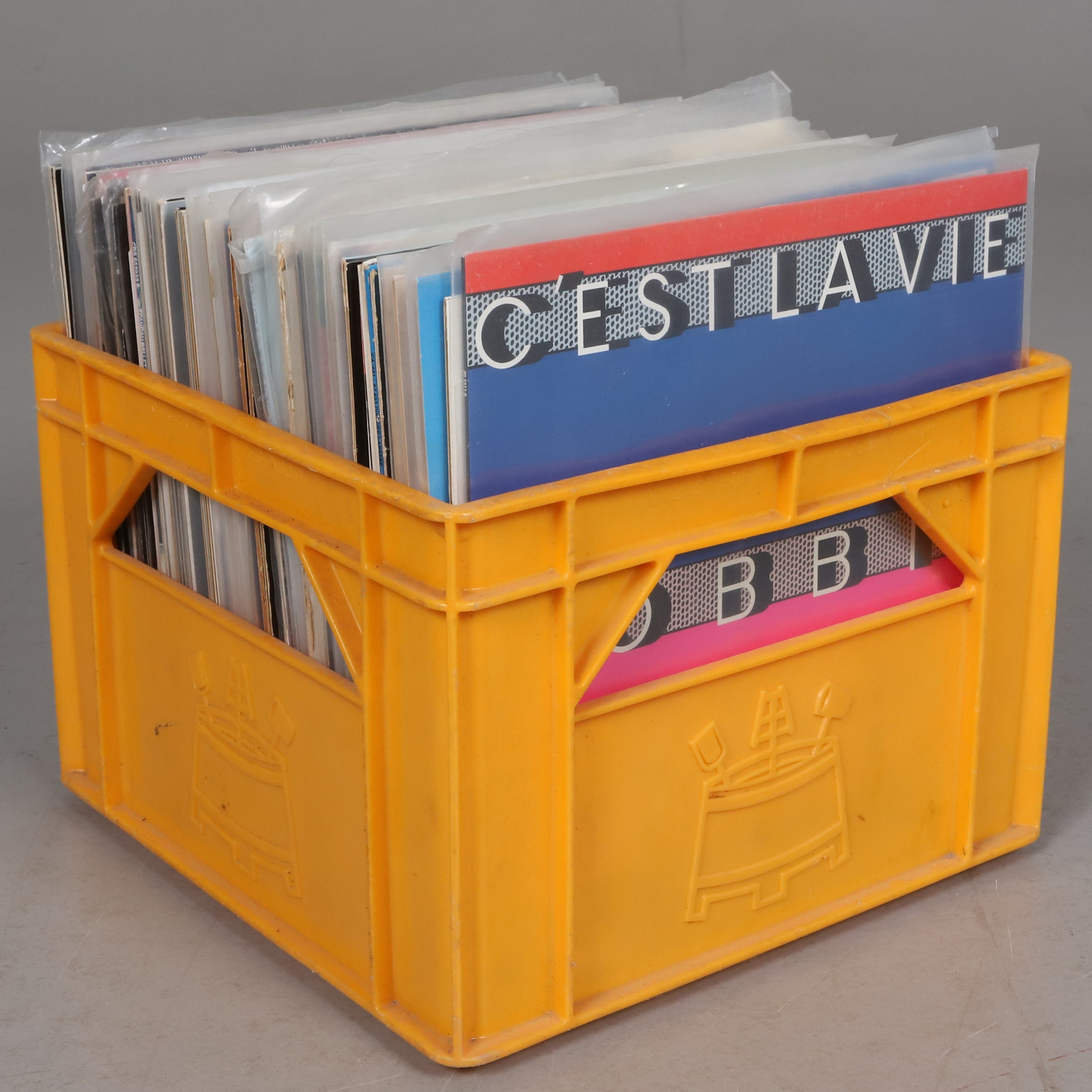 VINYLSKIVOR, pop/rock, bla David Bowie, Rolling Stones, Bryan Ferry, M. Jackson, Whitney Houston, ca 100 st, 1980-tal.