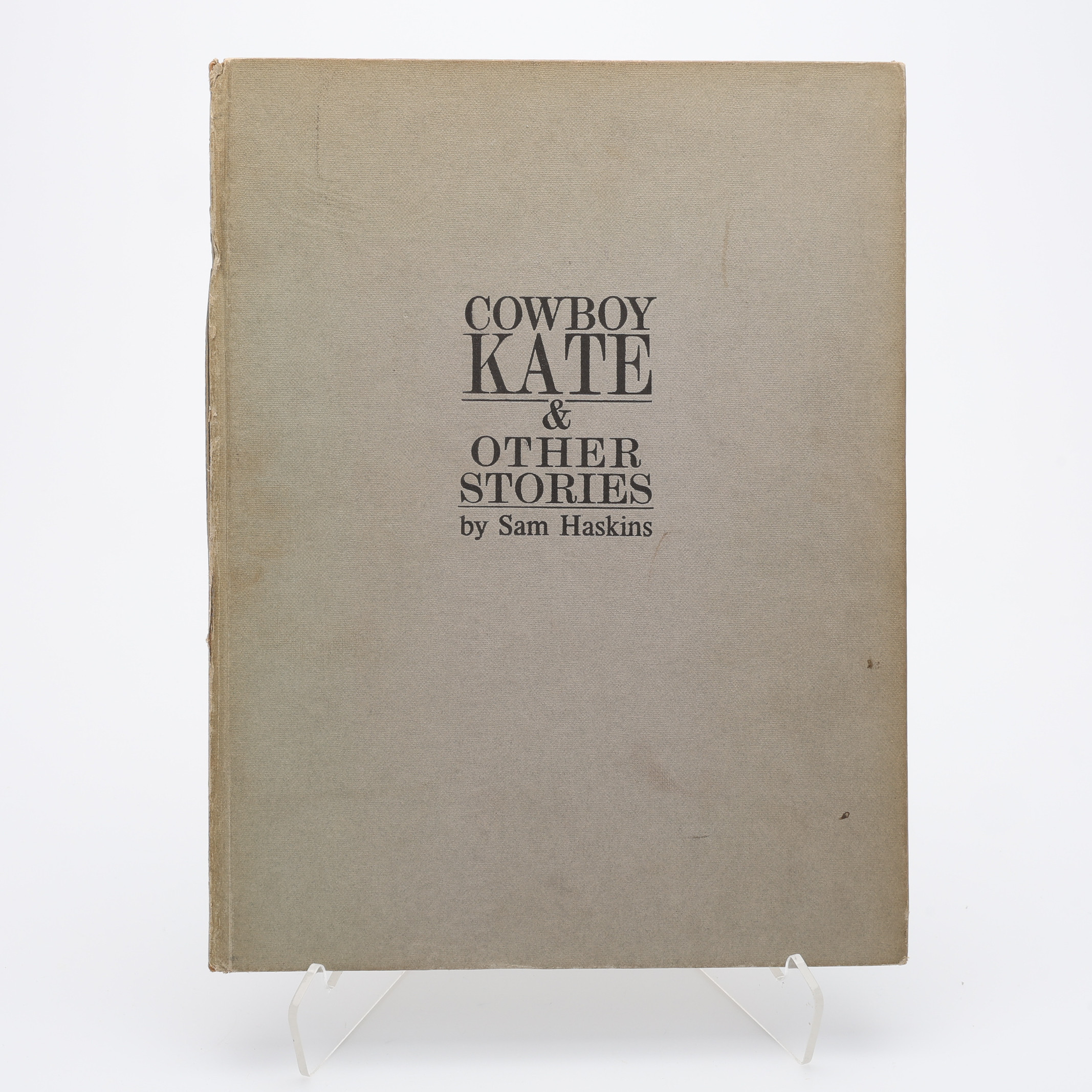 FOTO. DEN BRITTISKE FOTOGRAFEN SAM HASKINS "COWBOY KATE & OTHER STORIES" I FÖRSTA UPPLAGAN, 1965.
