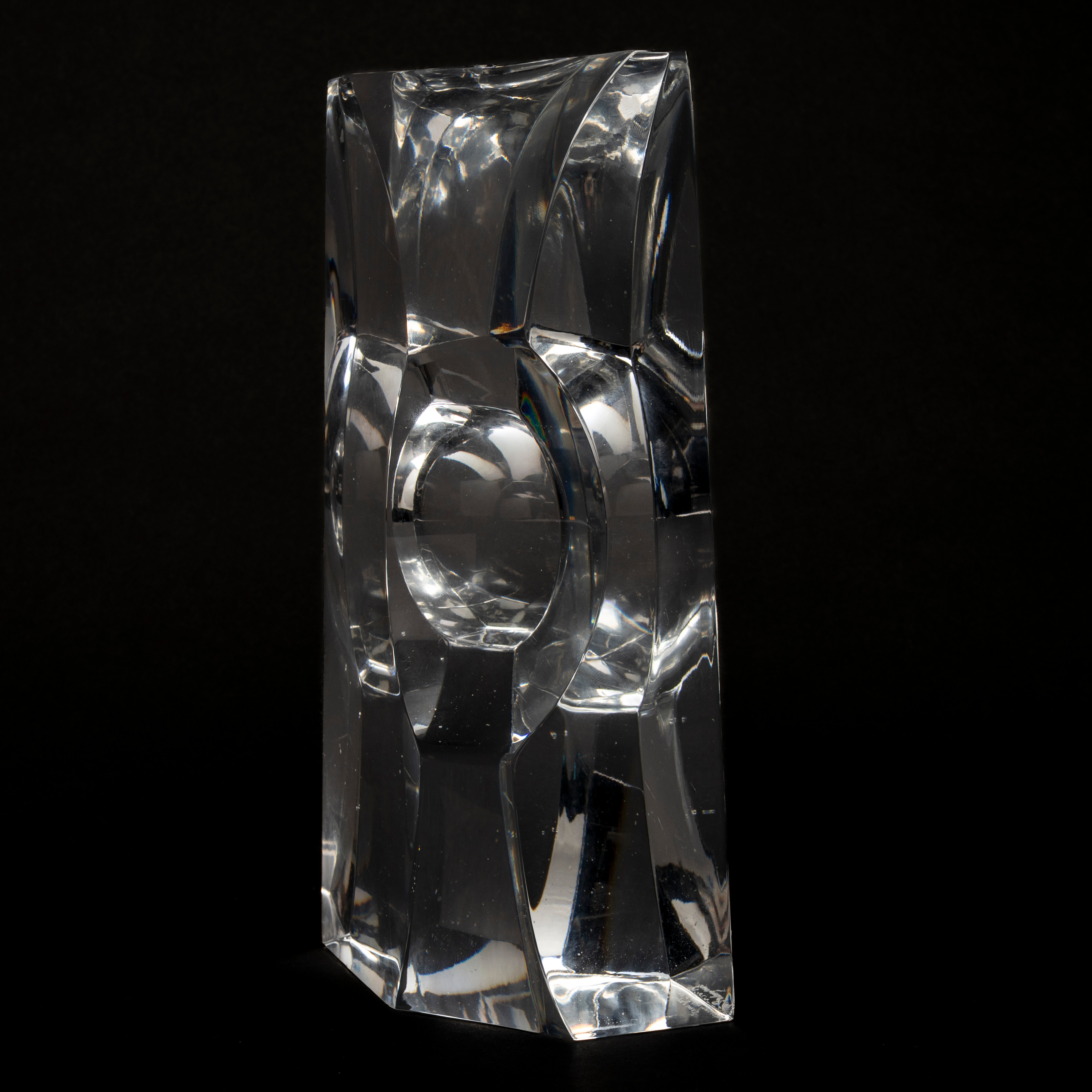 SVEN PALMQVIST. glasskulptur, signerad, Orrefors Expo P. 764-72.