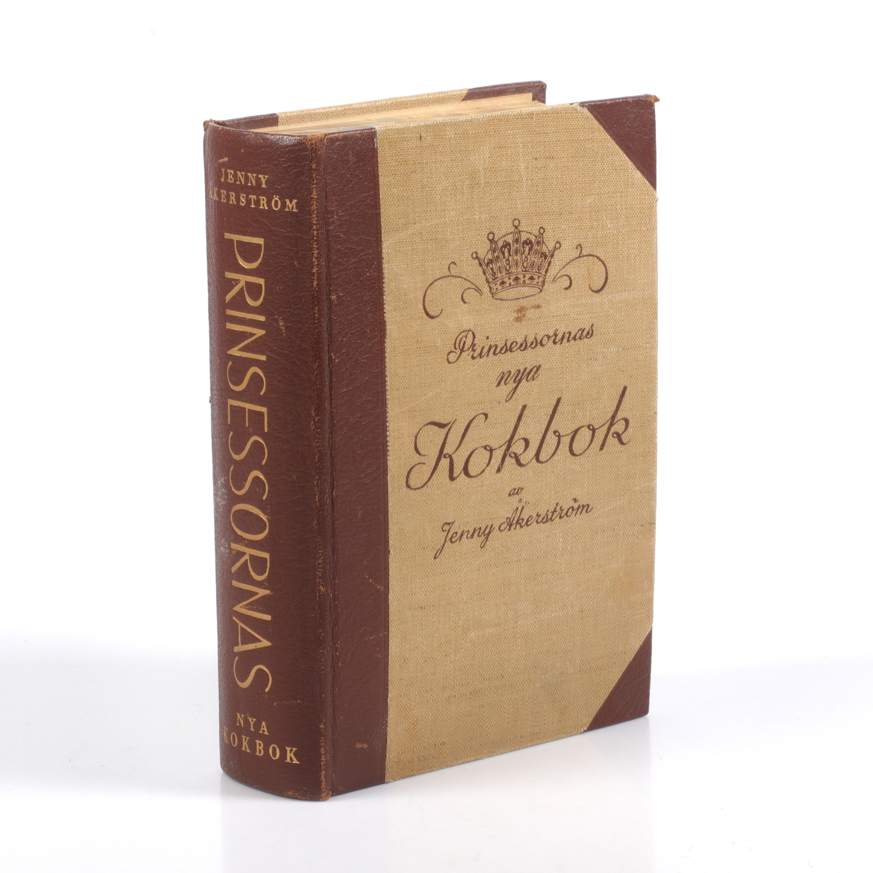 BOK, "Prinsessornas Nya Kokbok", Jenny Åkerström, 1948.