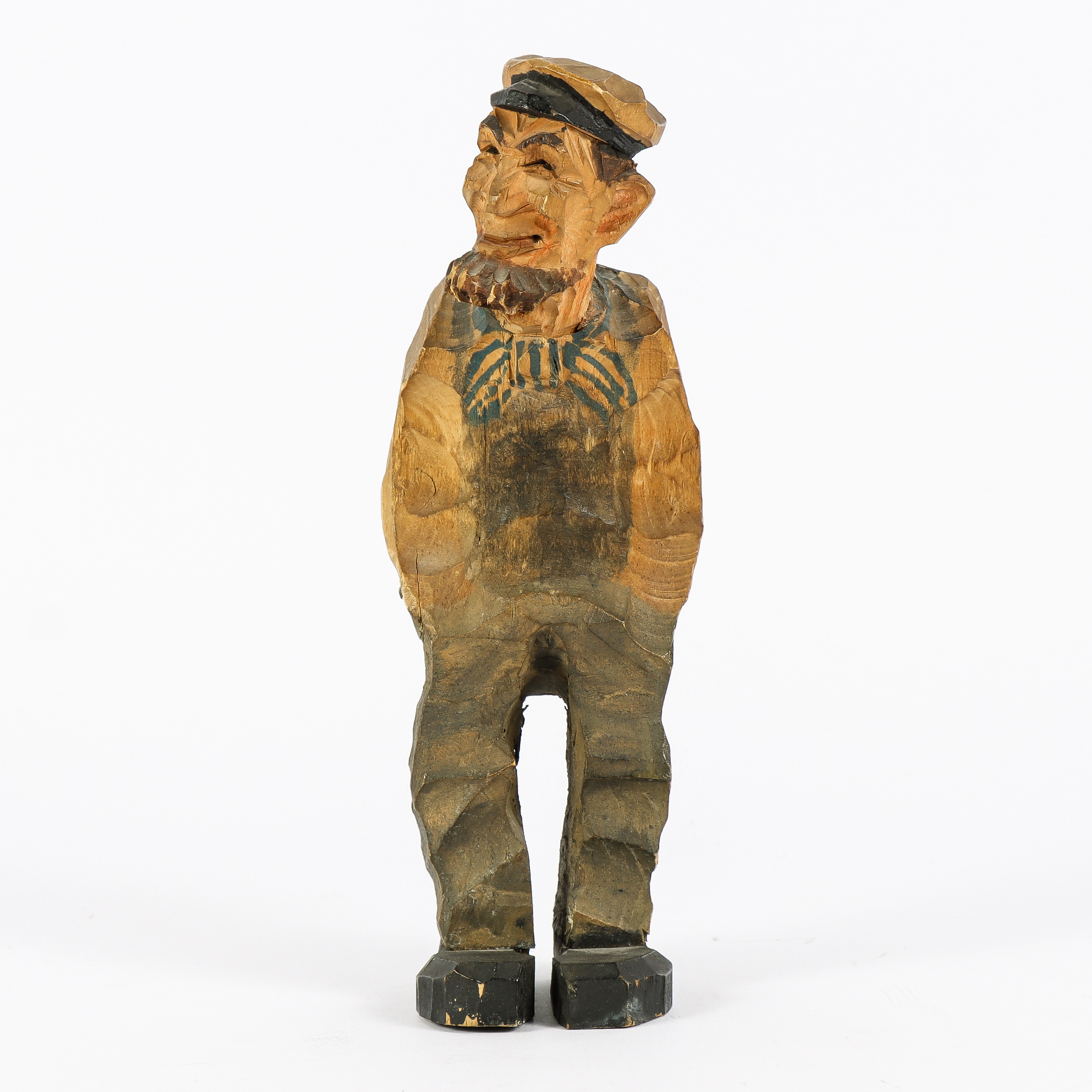NISL WIDE. Träfigur, Söderbykarl.
