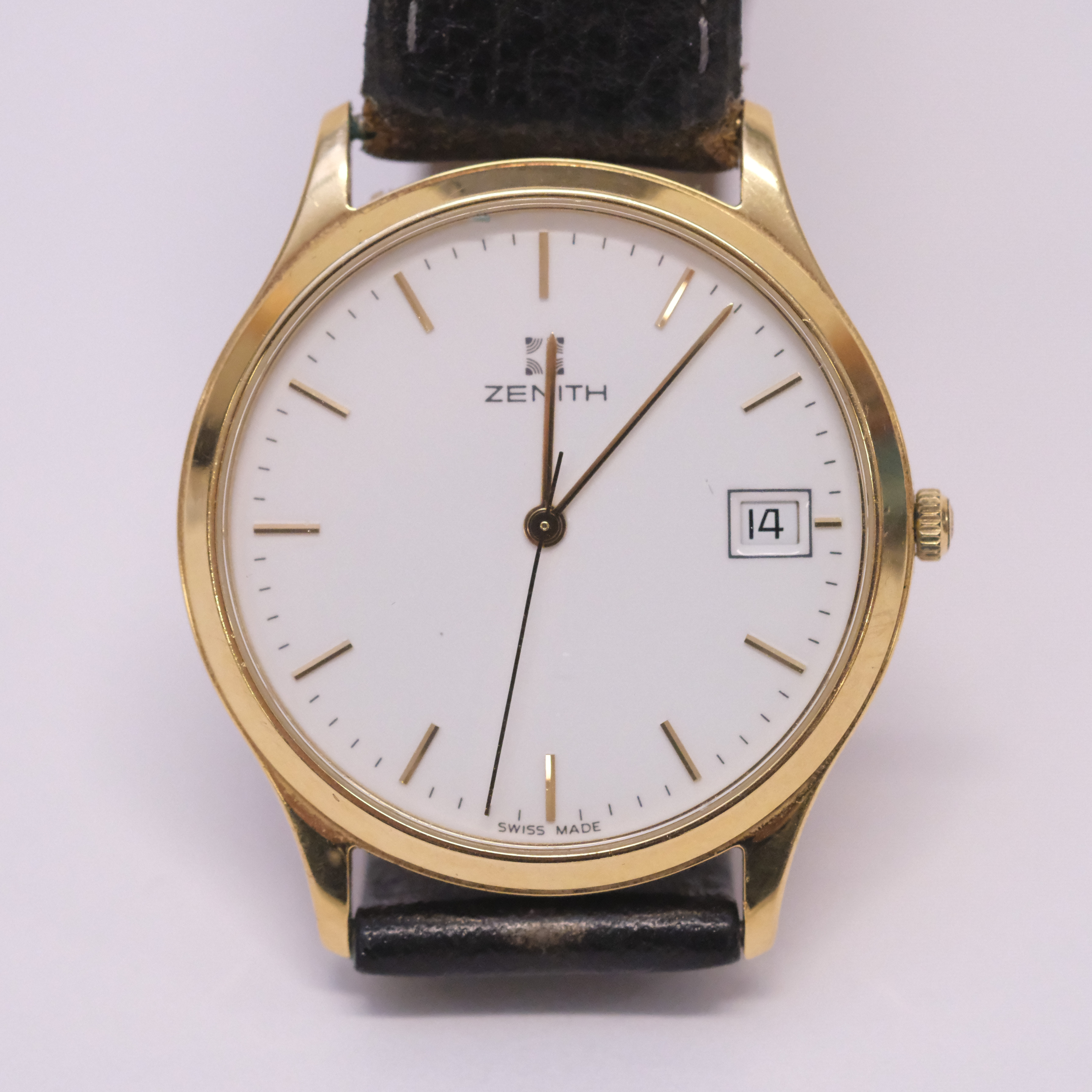 ZENITH, ARMBANDSUR, 18K GULD, QUARTZ.