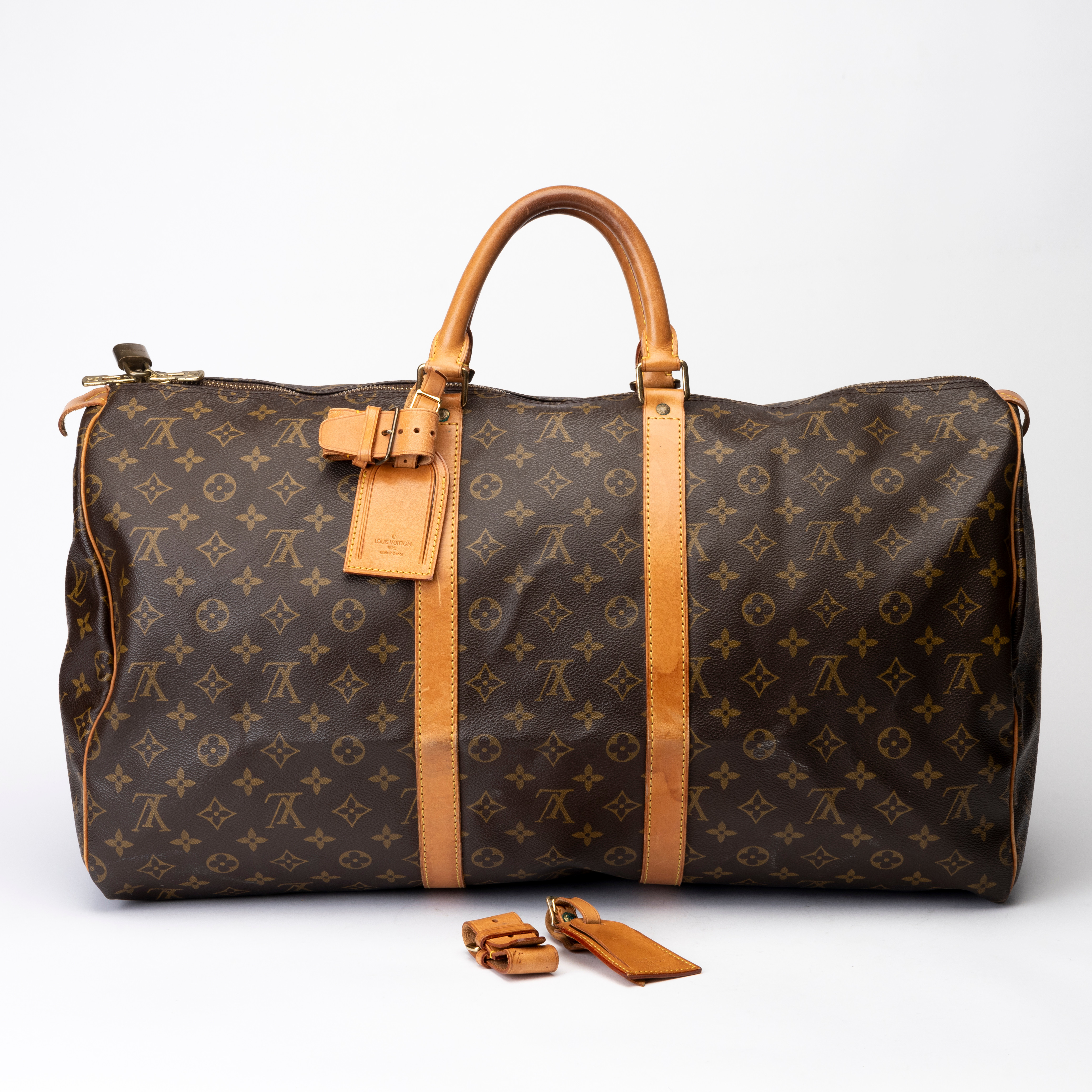 LOUIS VUITTON. Weekend väska, Monongram Canvas Keepall 55, Frankrike 1993.