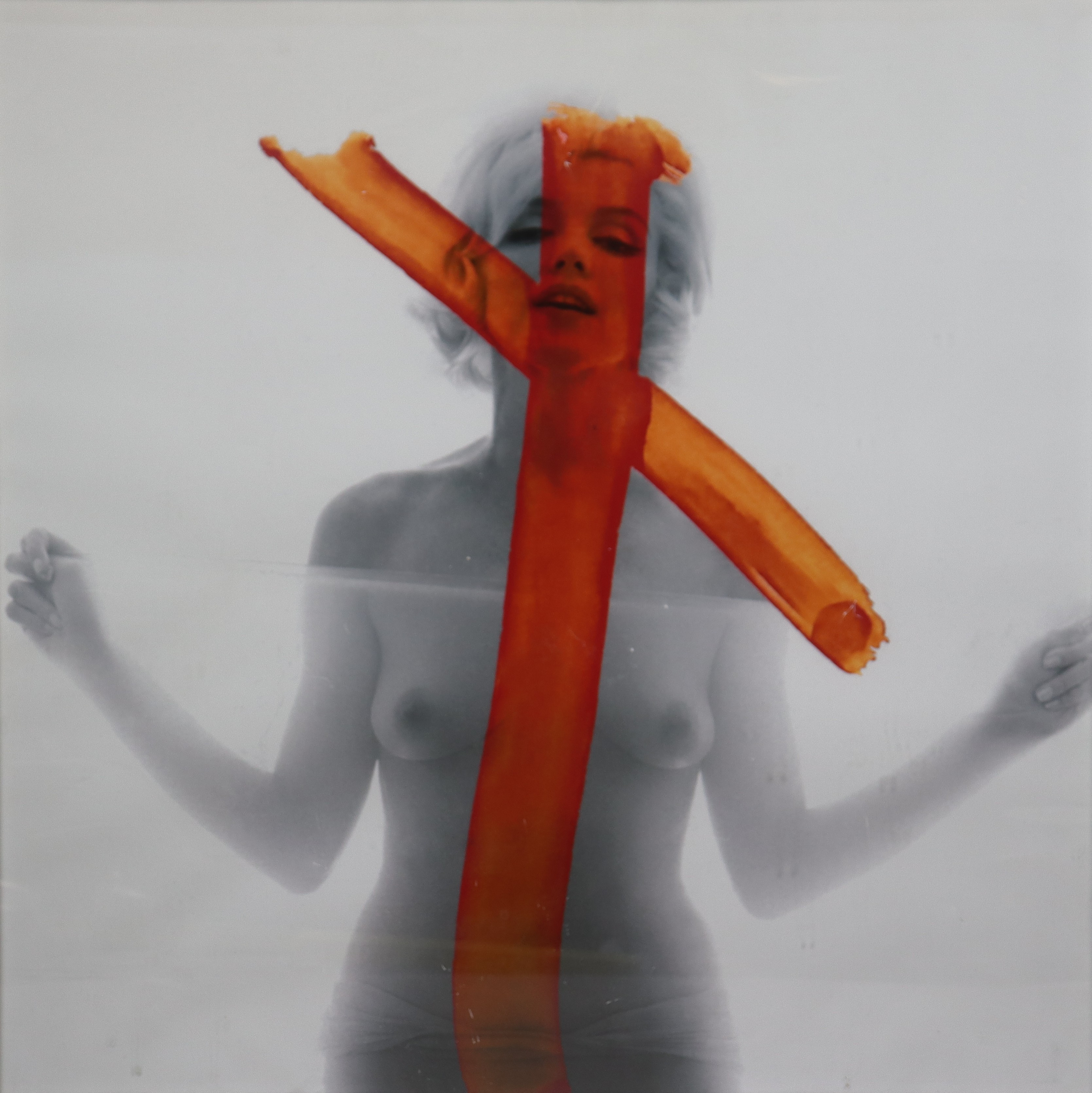 BERT STERN. EFTER. tryck/reproduktion, "Marilyn Crucifix".