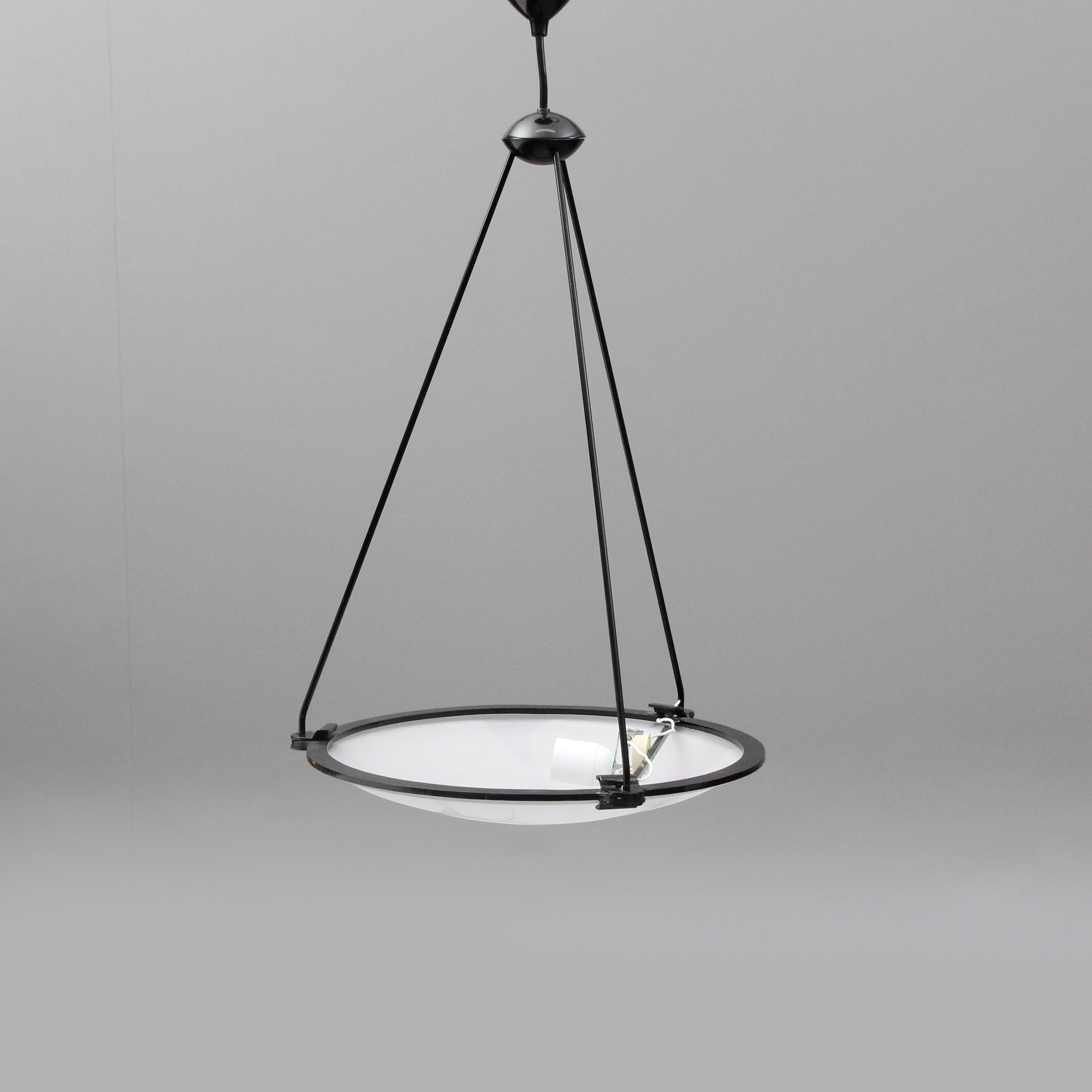 KARIN TYREFORS. TAKLAMPA, glas, Ateljé Lyktan "Ufo".