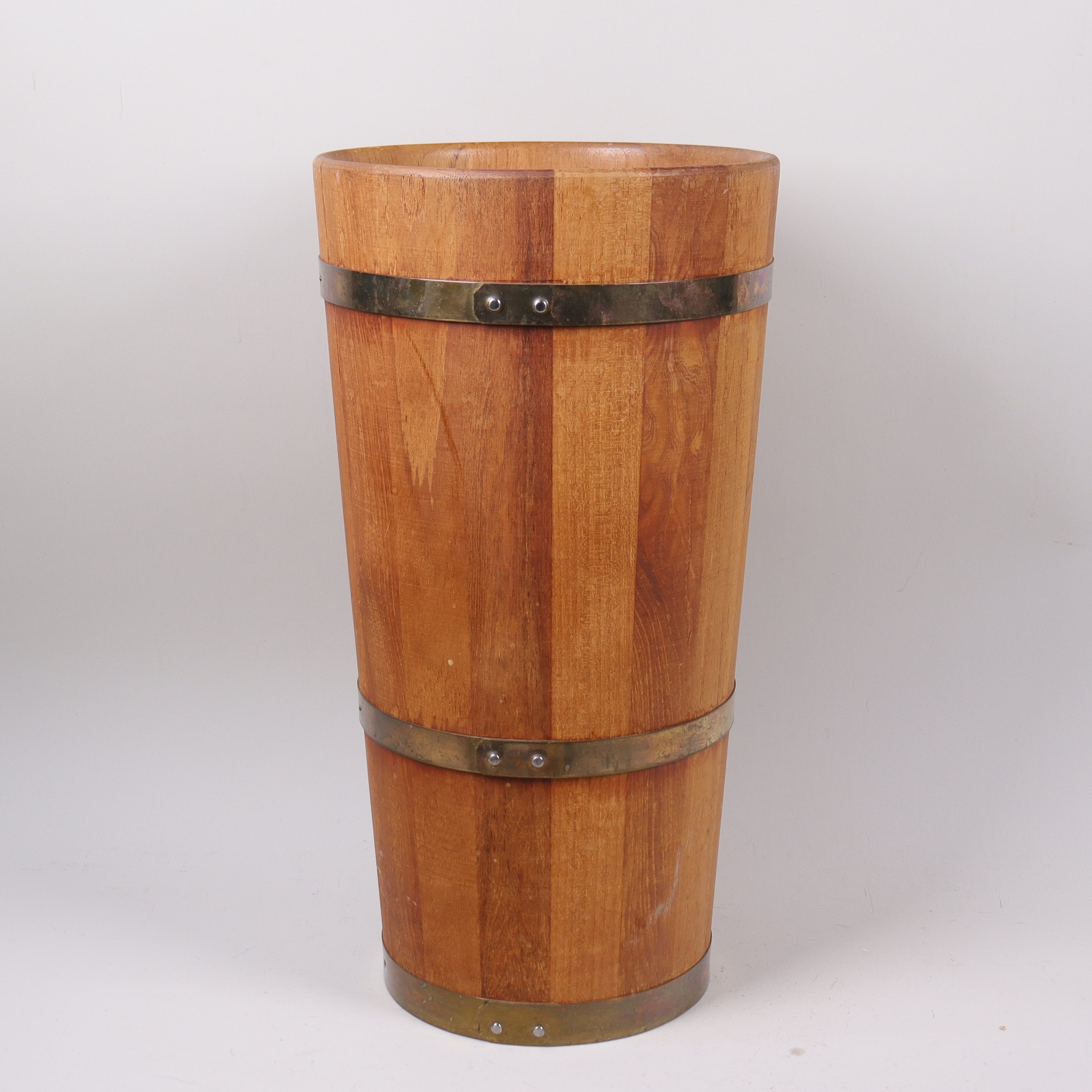 PARAPLYSTÄLL, teak, 1960-tal.