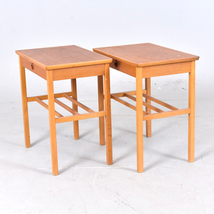 SÄNGBORD, 1 par, teak, 1960-tal.